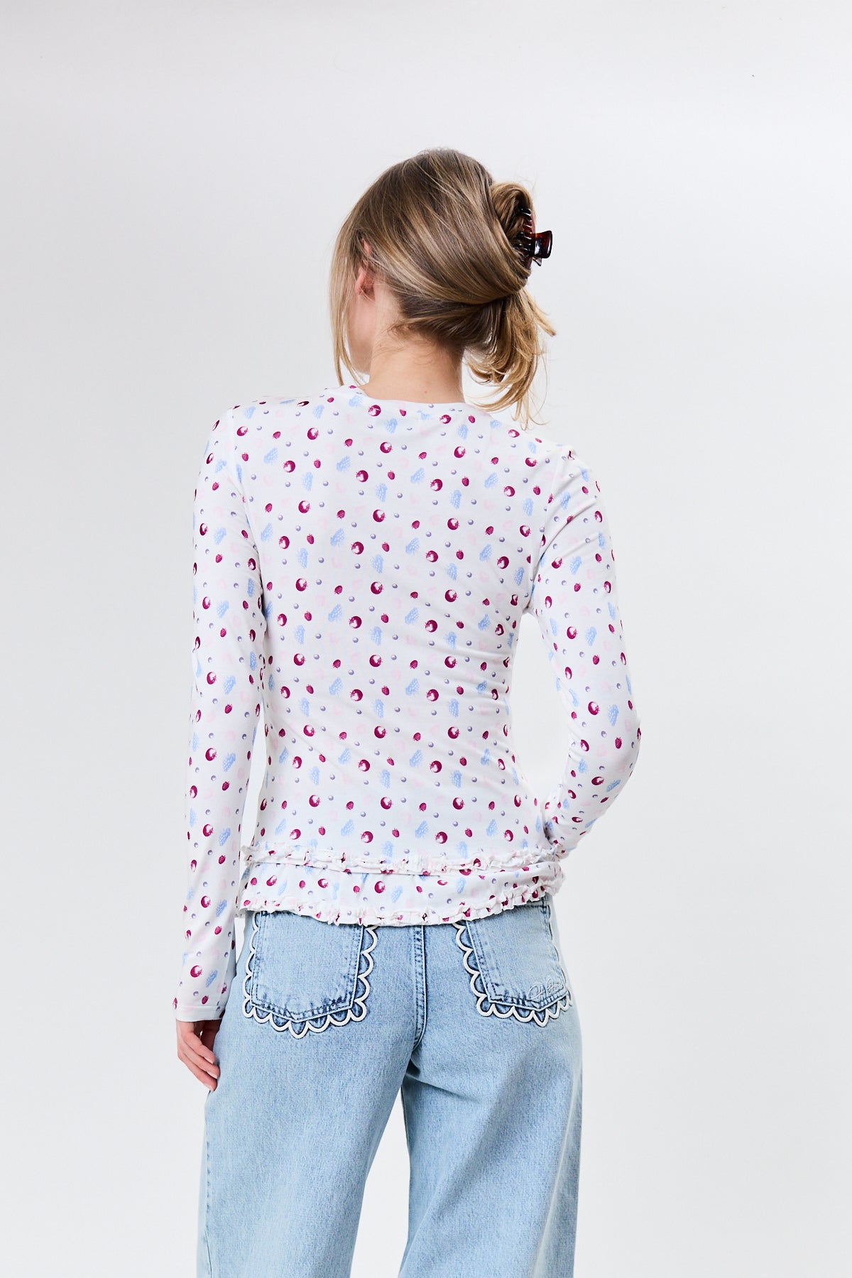 Mariella Longsleeve Multicolor Fruit