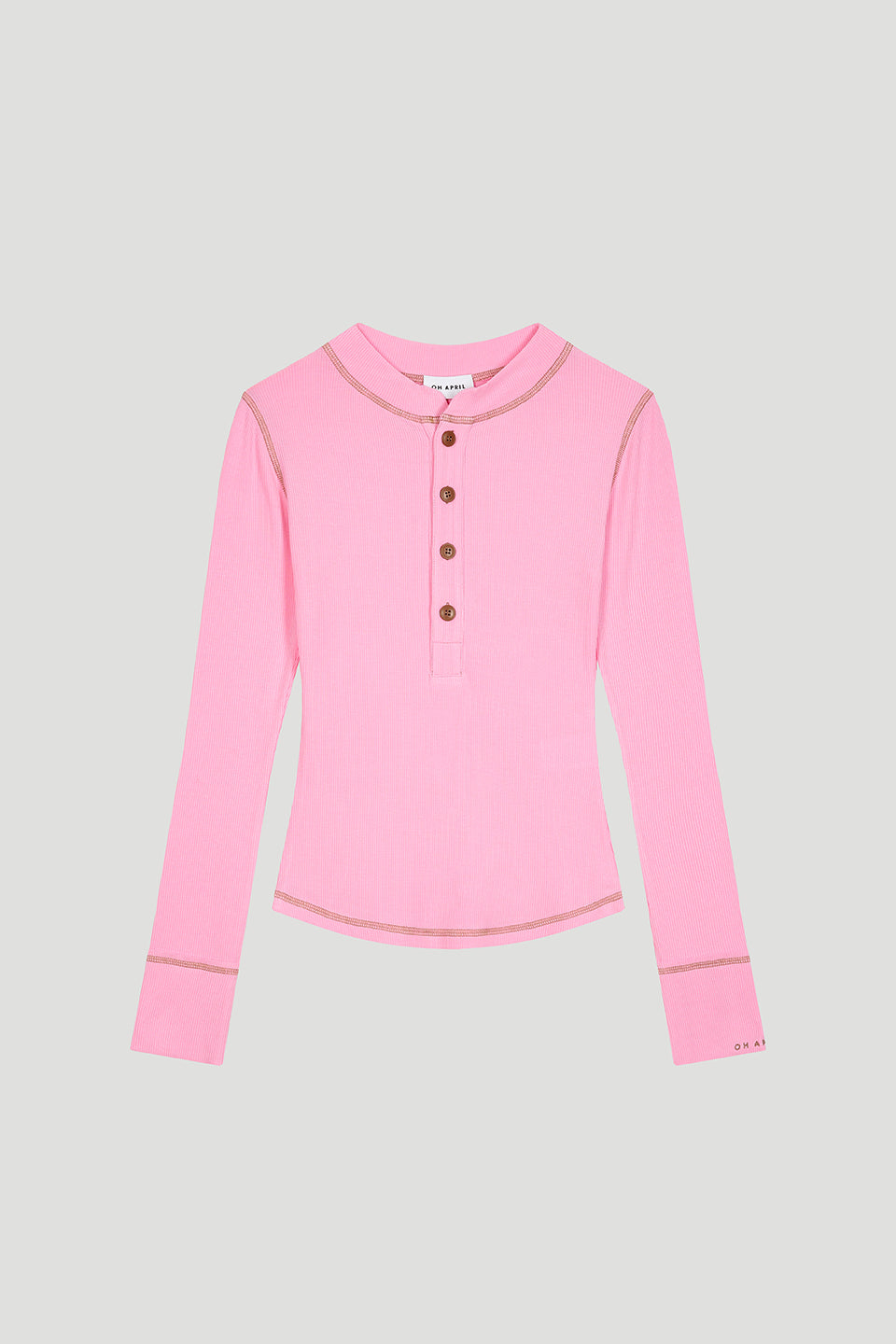 Maris Slim Fit Longsleeve Petal Cream