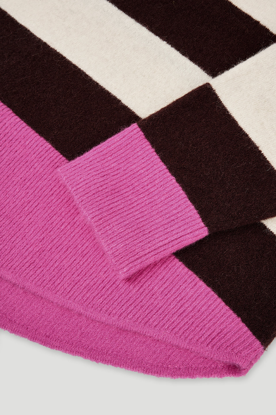 Maya Knit Polo Truffle Stripe