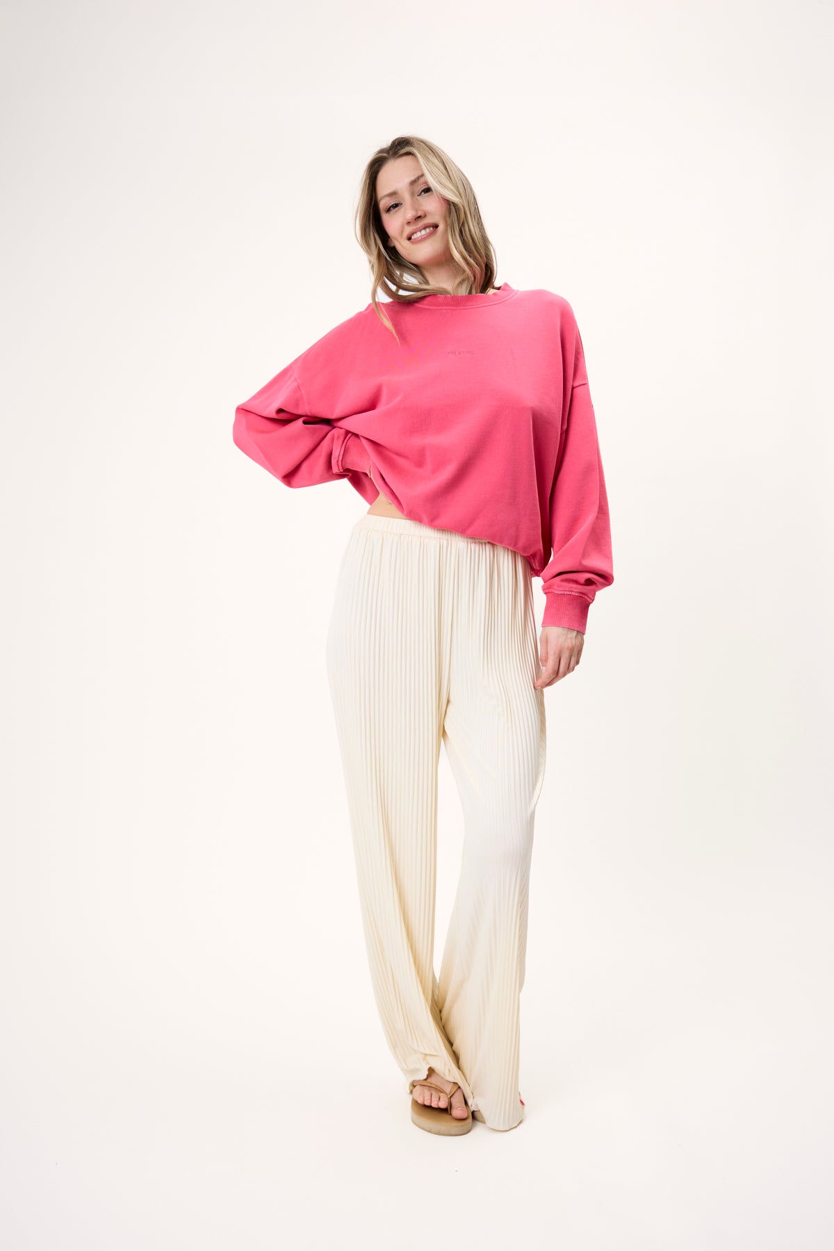 Regular Sweater Soft Life Raspberry Acid