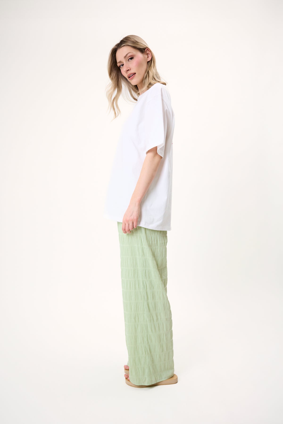 BF T-Shirt Flower White