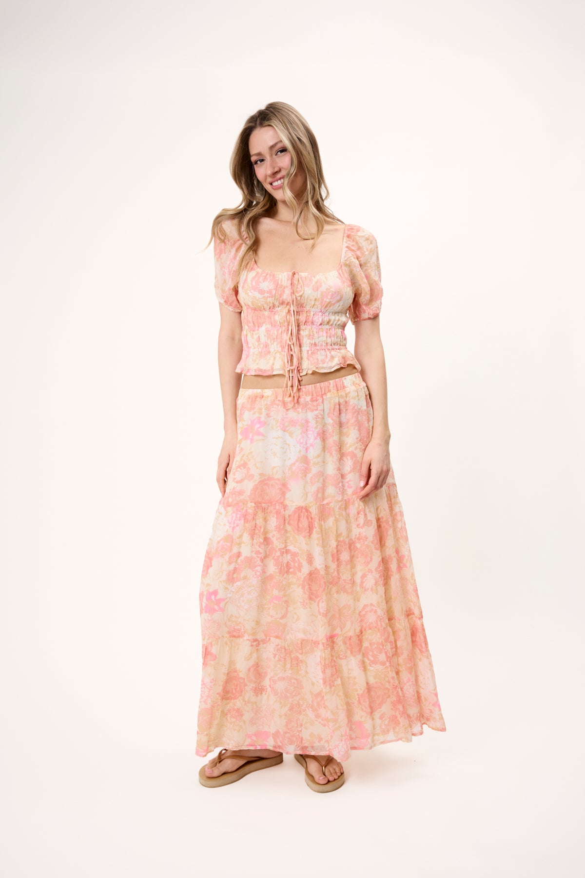 Maelle Blouse Soft Floral