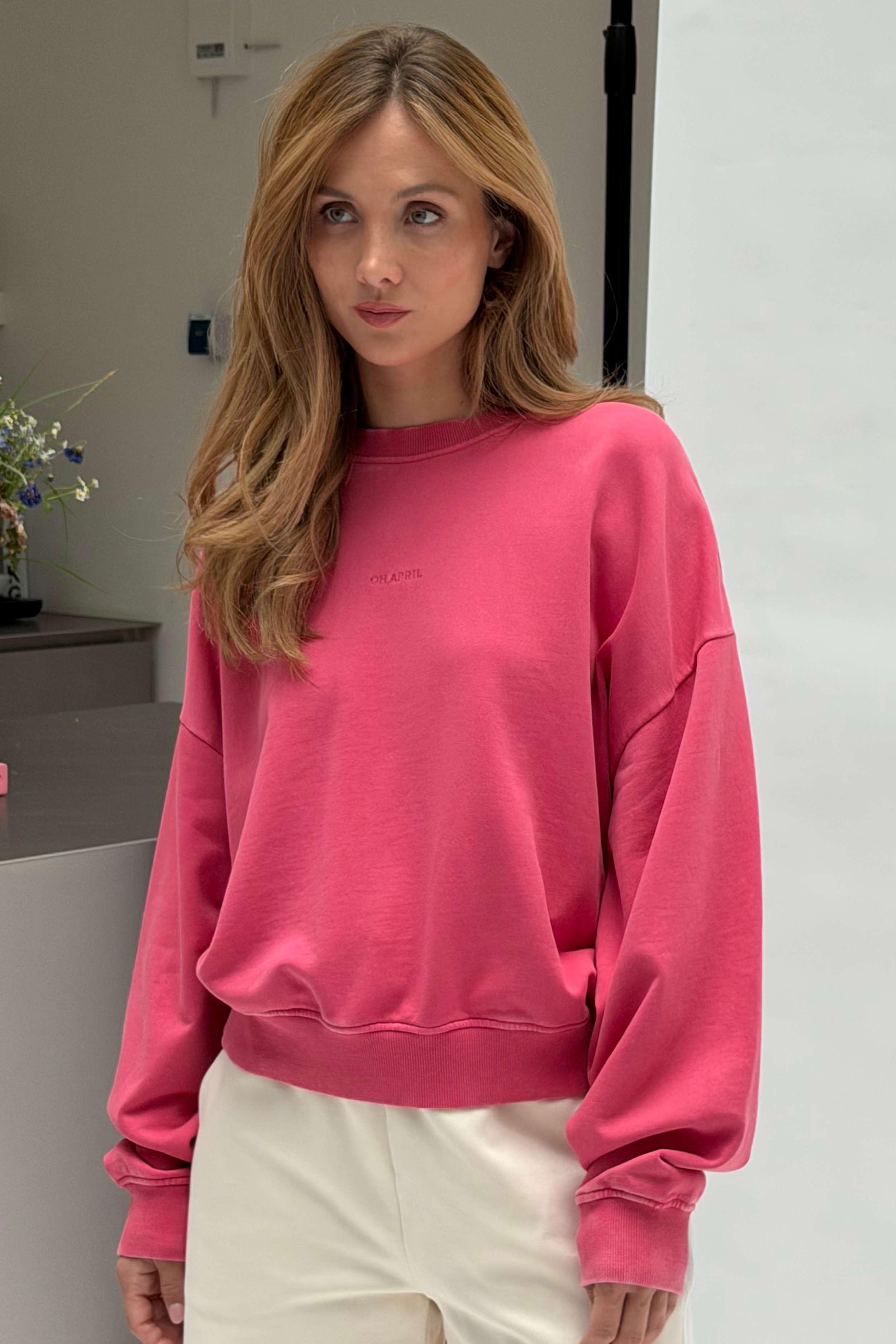 Regular Sweater Soft Life Raspberry Acid