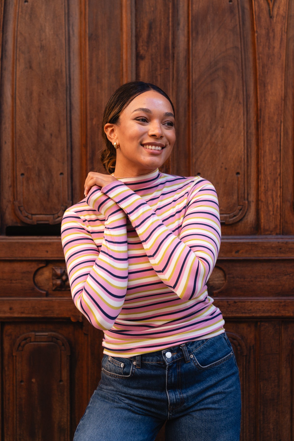 Milou Longsleeve Pink Stripe