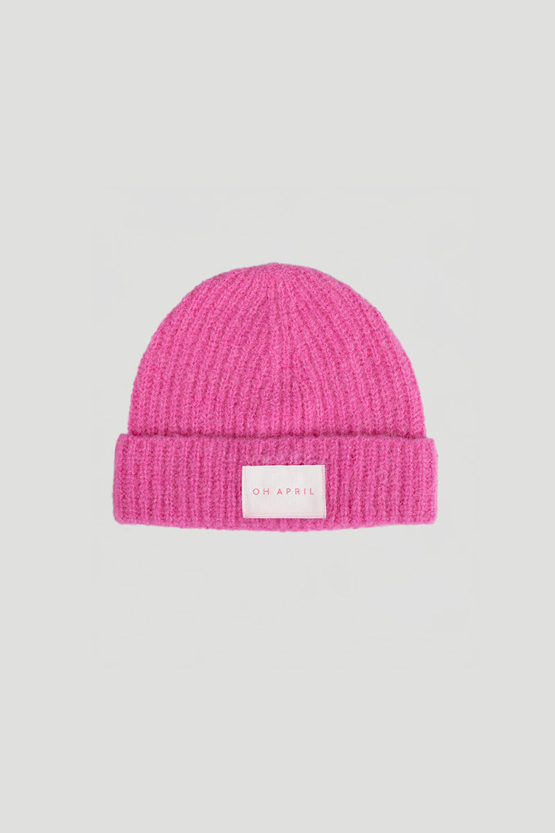 Bree Beanie Deep Pink