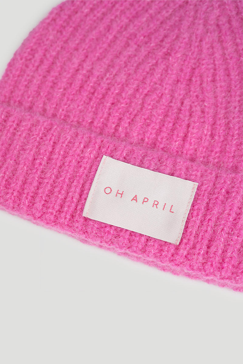 Bree Beanie Deep Pink