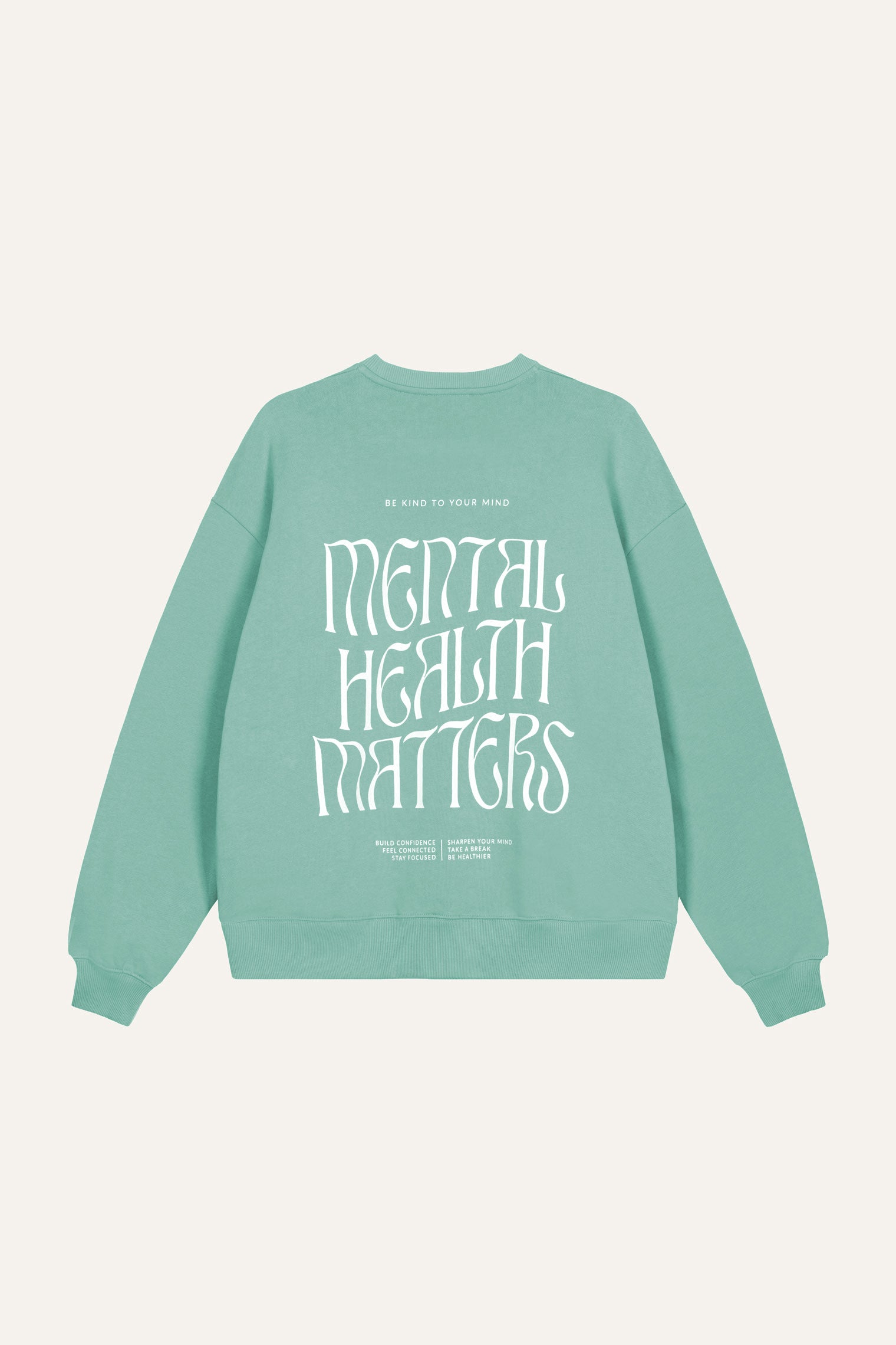 Oversized Sweater Mental Health Sage