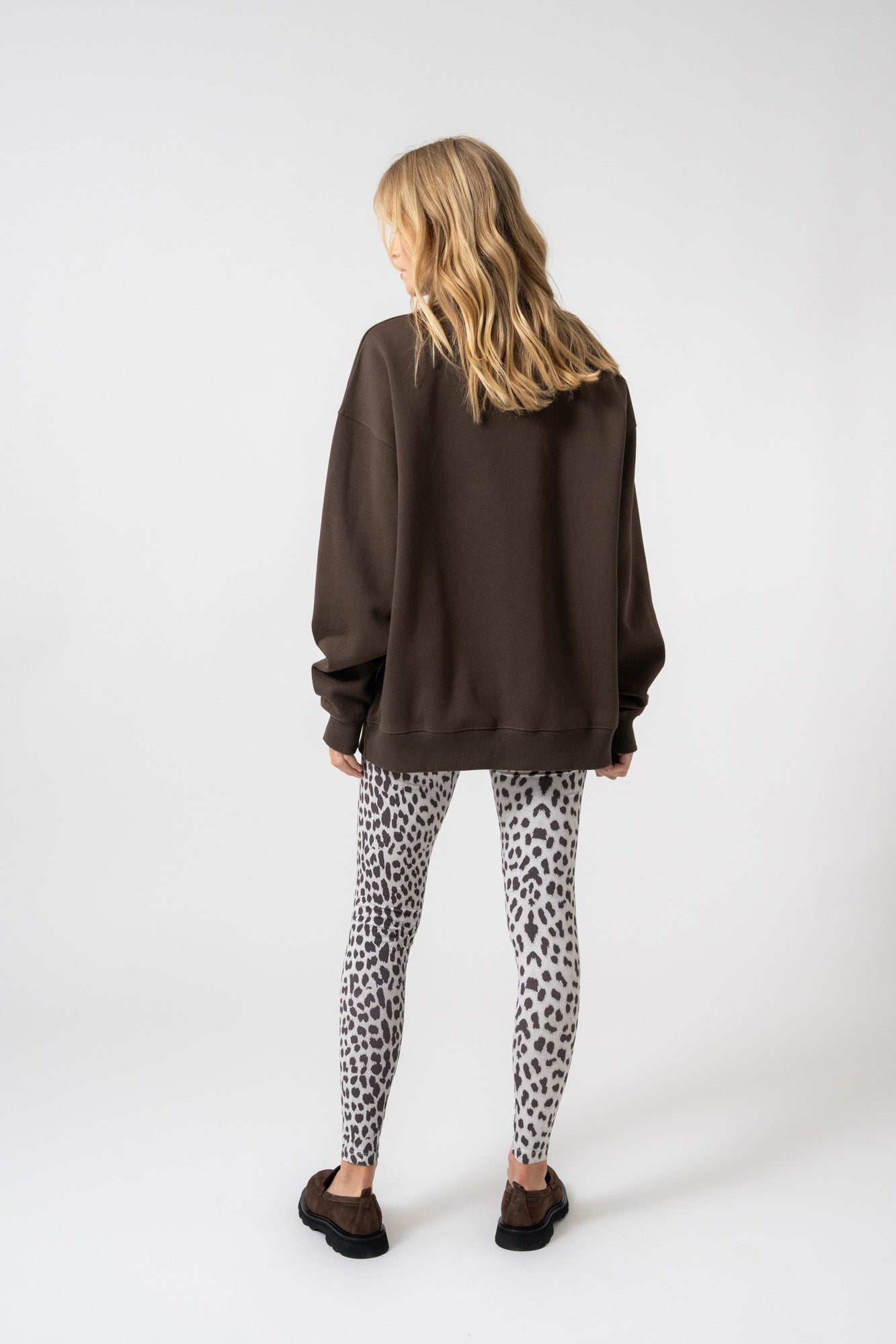 Oversized Sweater Deep Brown