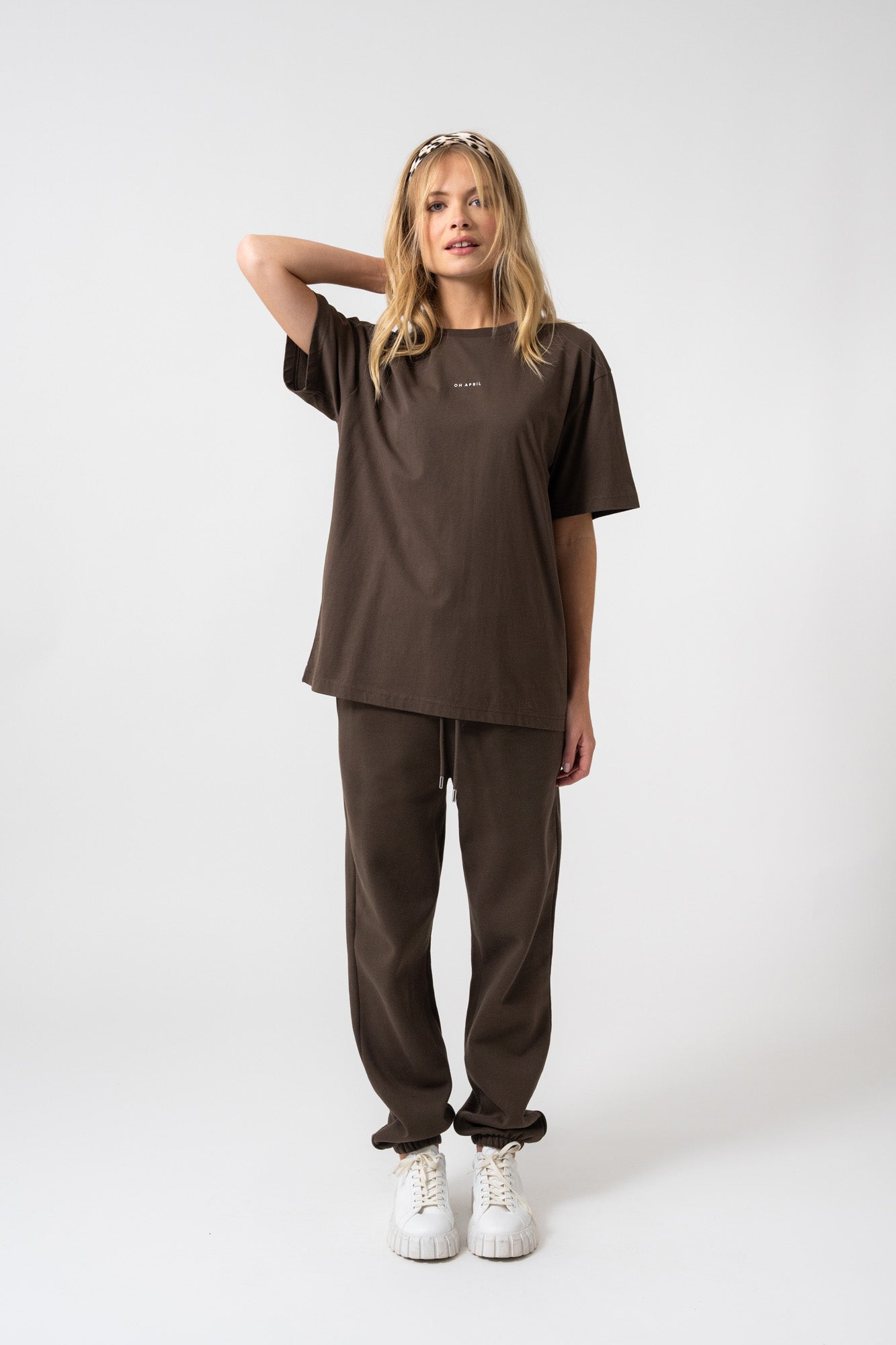 Boyfriend T-Shirt Deep Brown