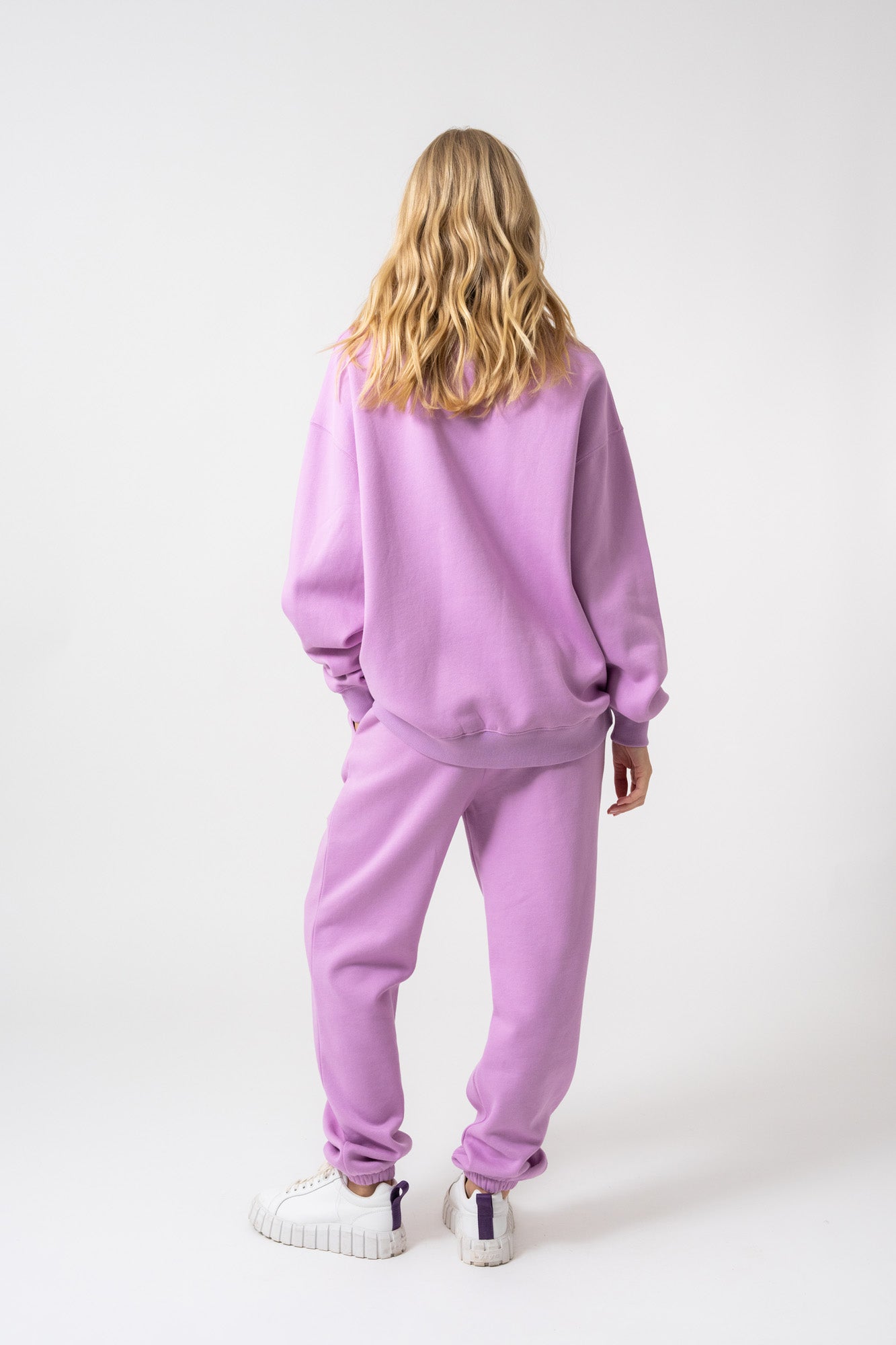 Oversized Sweater Bright Lilac