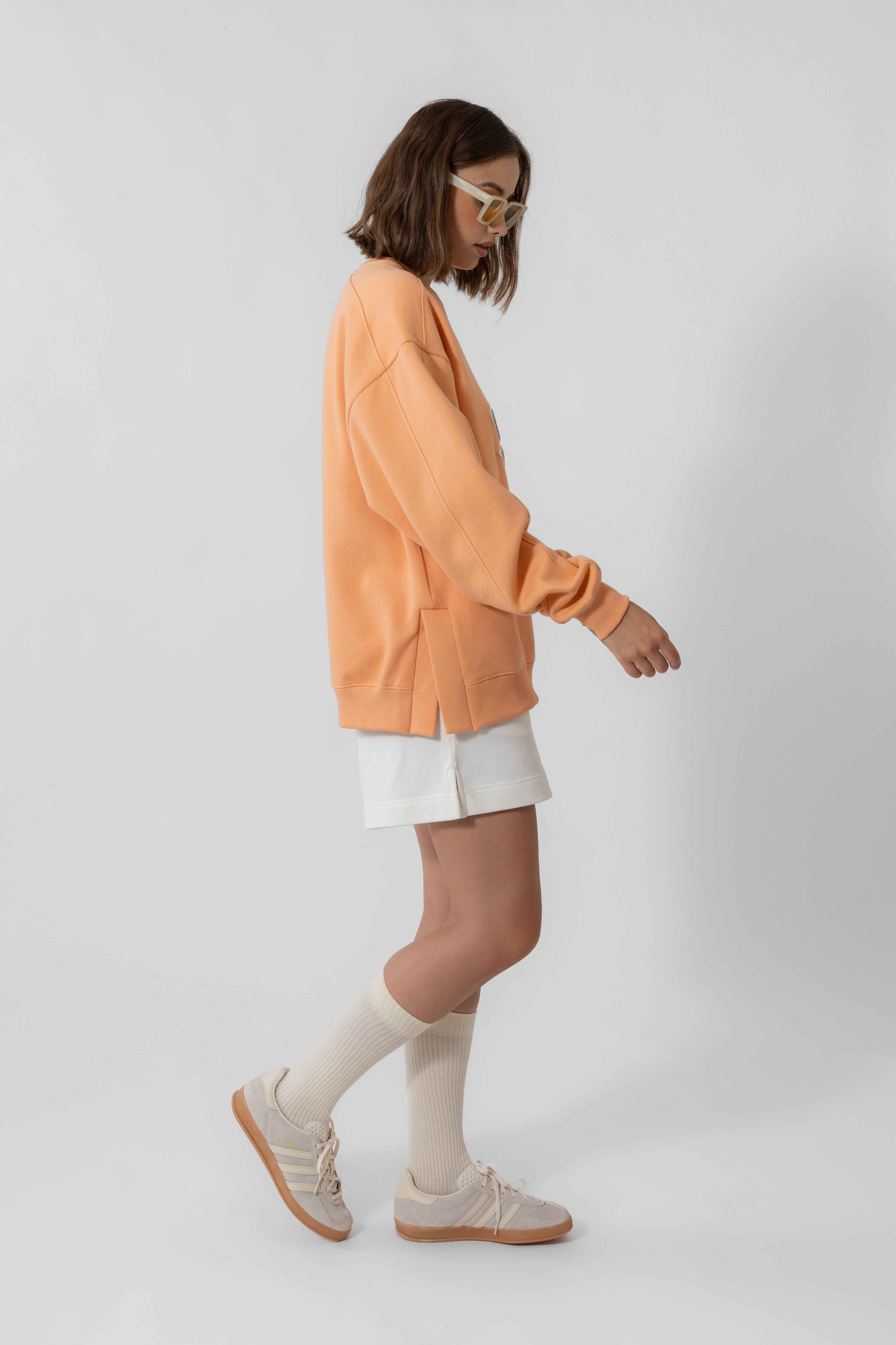 Ivo Sweatshirt Peach Retro OH APRIL