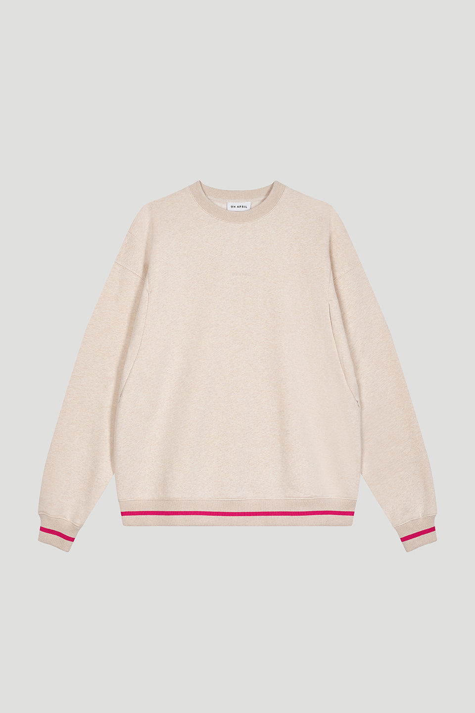 OV Sweater Hot Mum Beige Melange