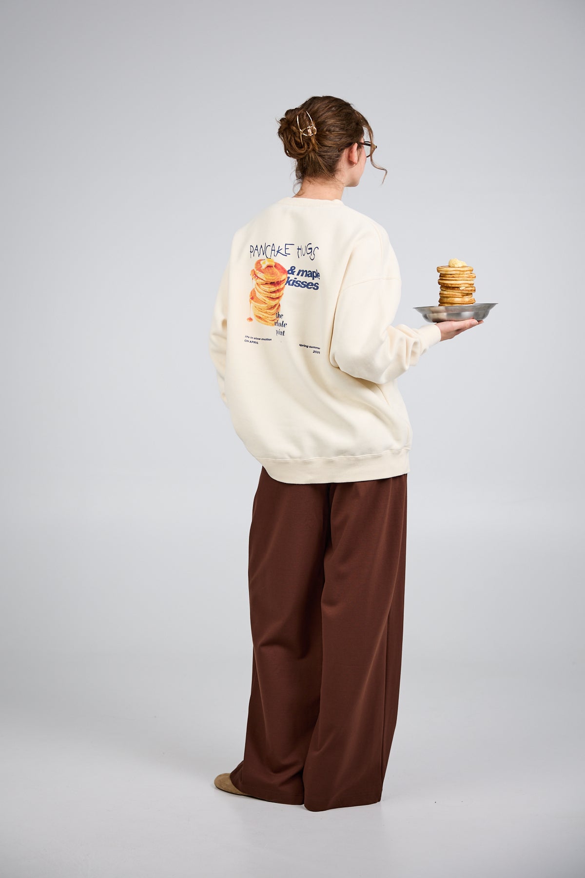 OV Sweater Pancake Off White