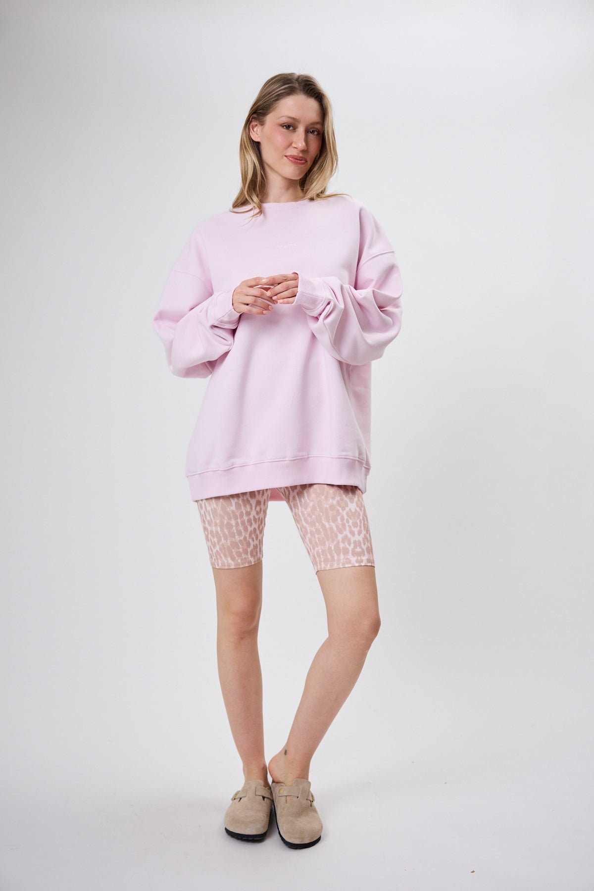 Oversized Sweater Baby Rose