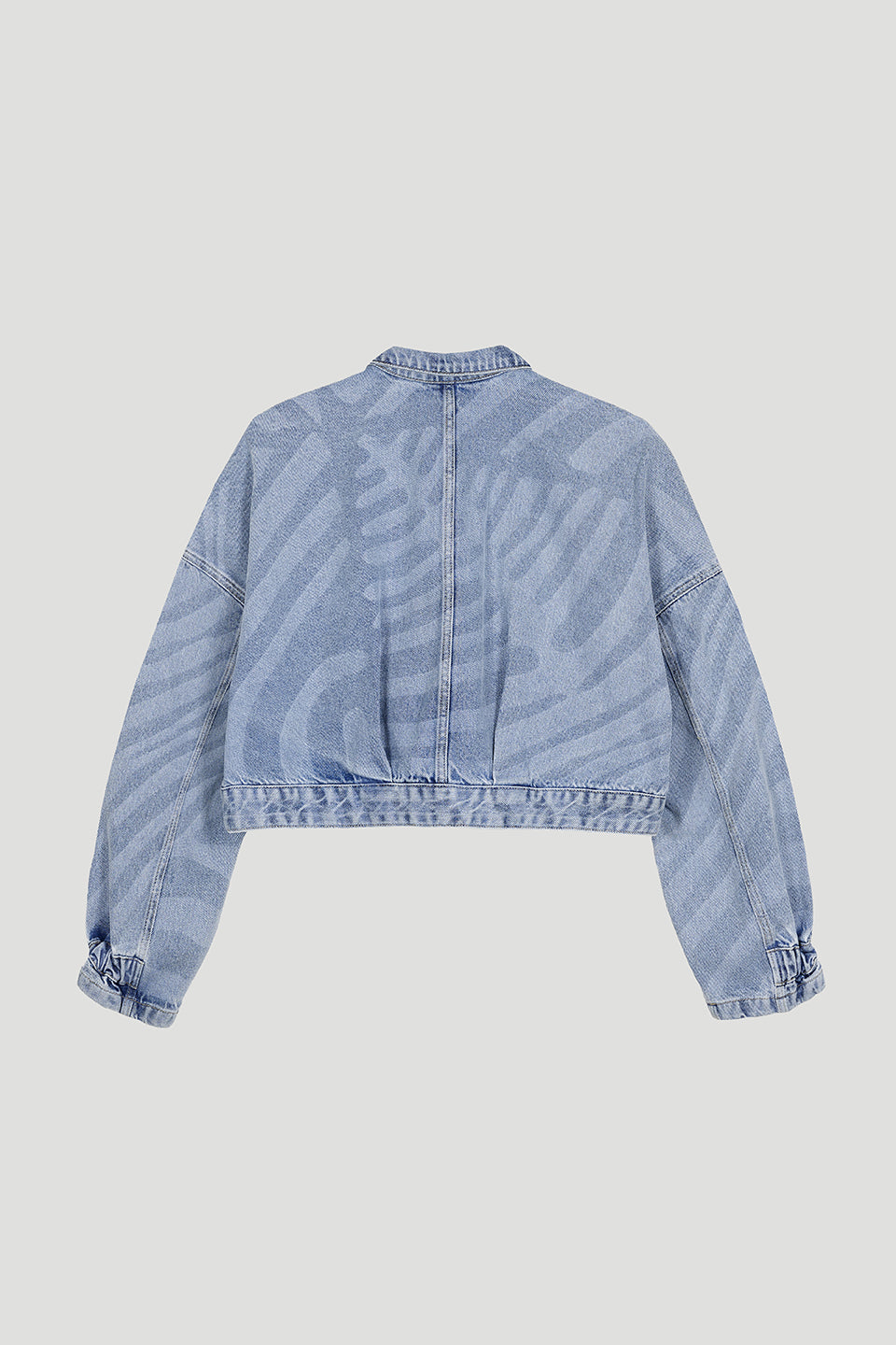 Oona Denim Jacket Blue Zebra