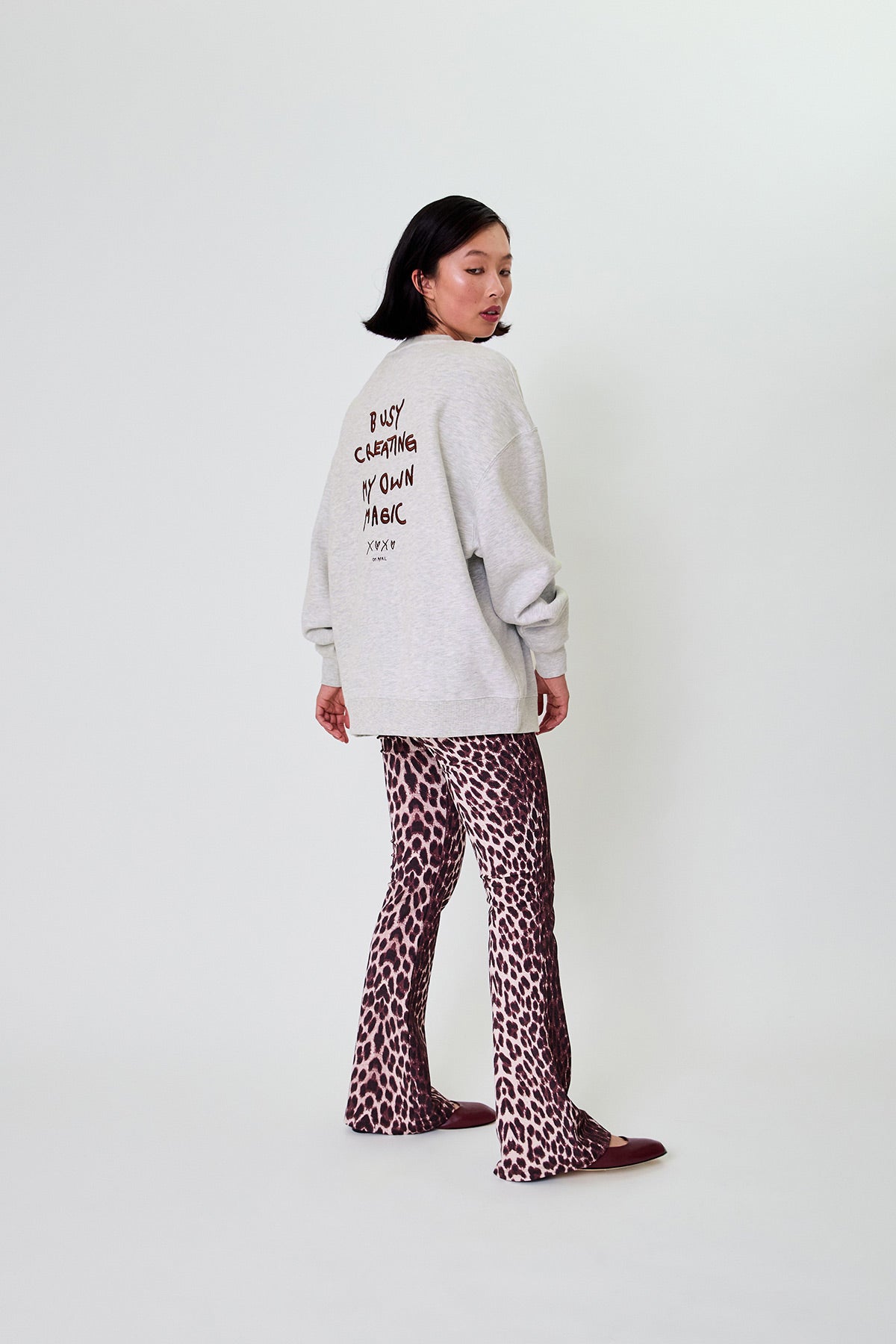 Oversized Sweater Magic Grey Melange