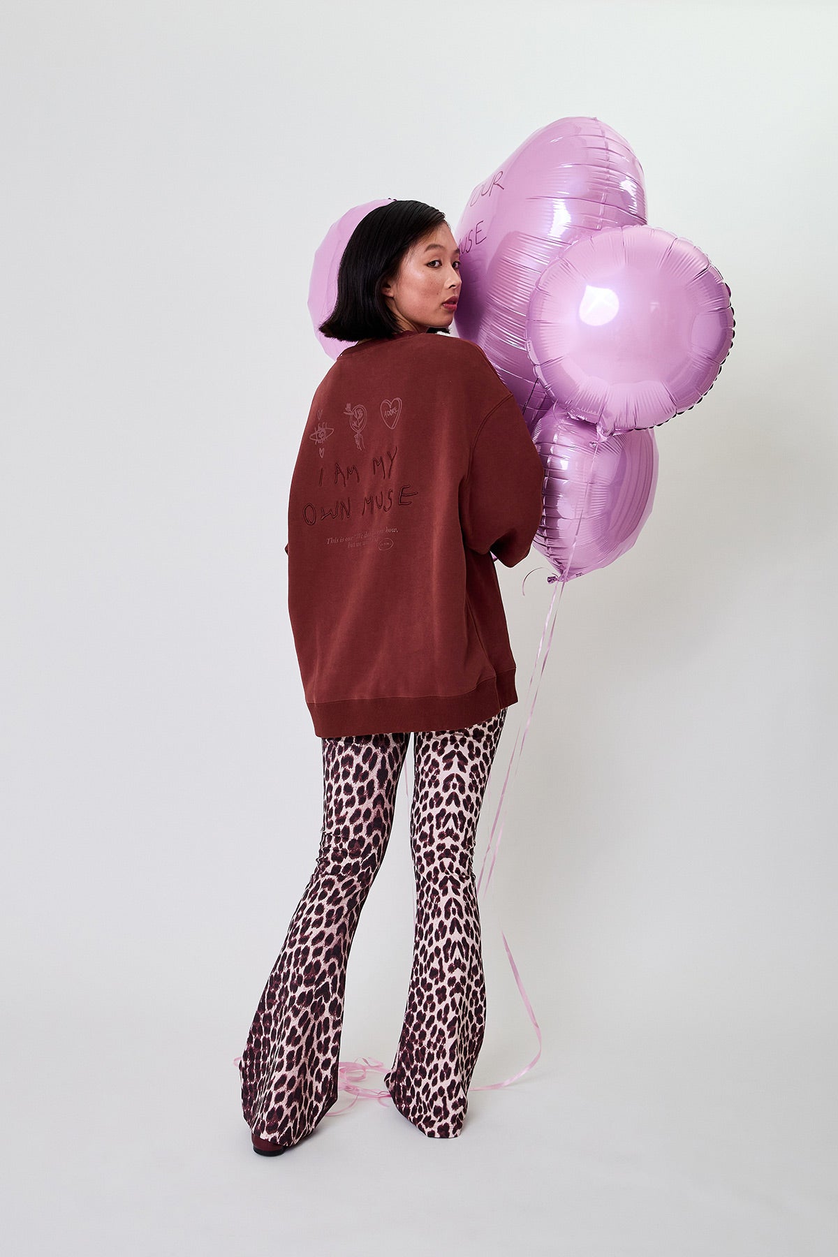 Oversized Sweater Muse Cherrywood