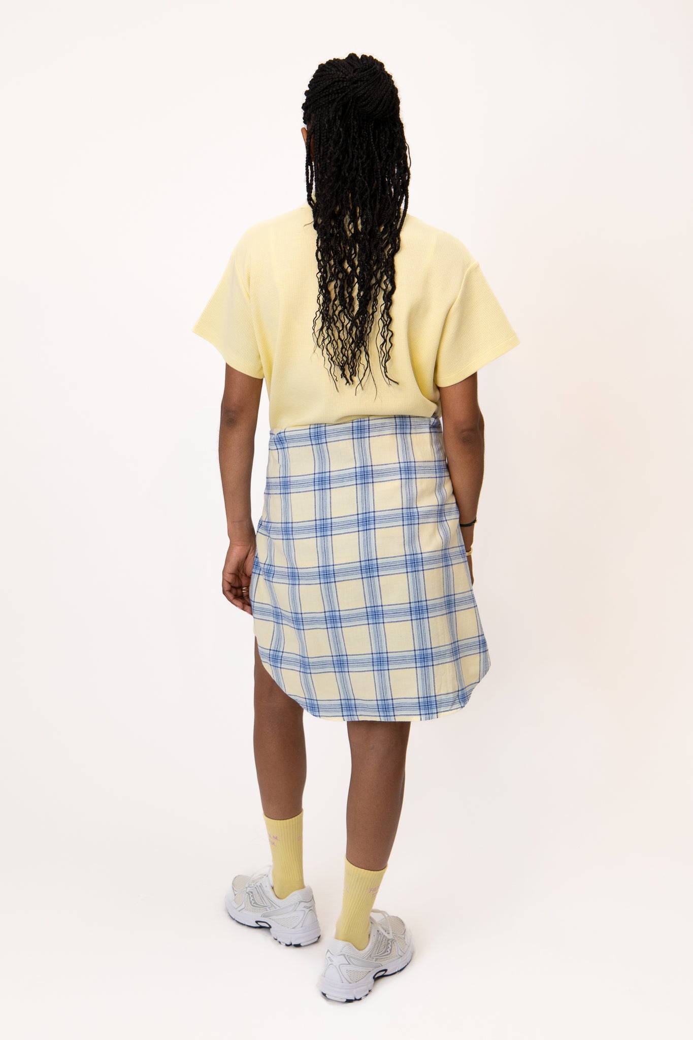 Lotta Ripped Socks Butter Yellow