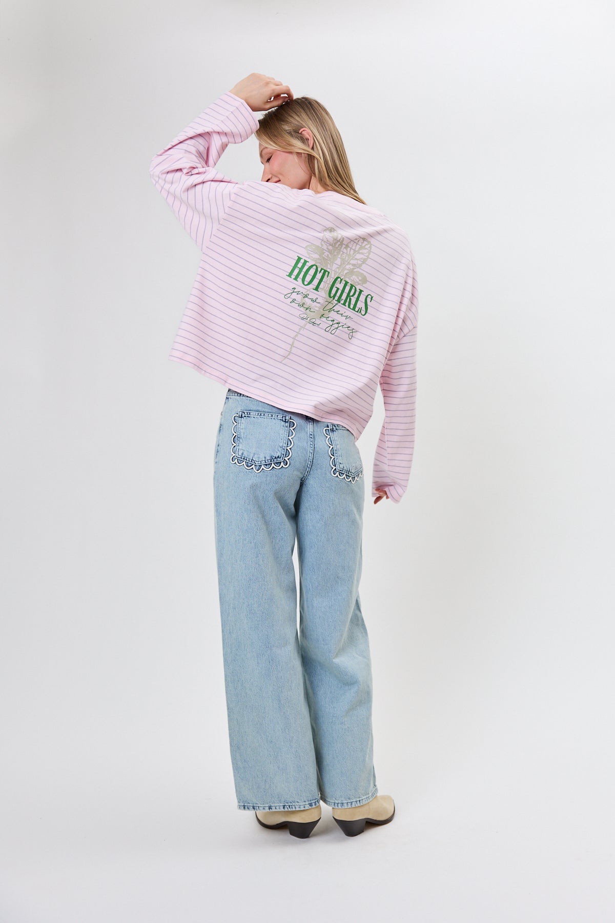 Regular Longsleeve Hot Girls Baby Rose
