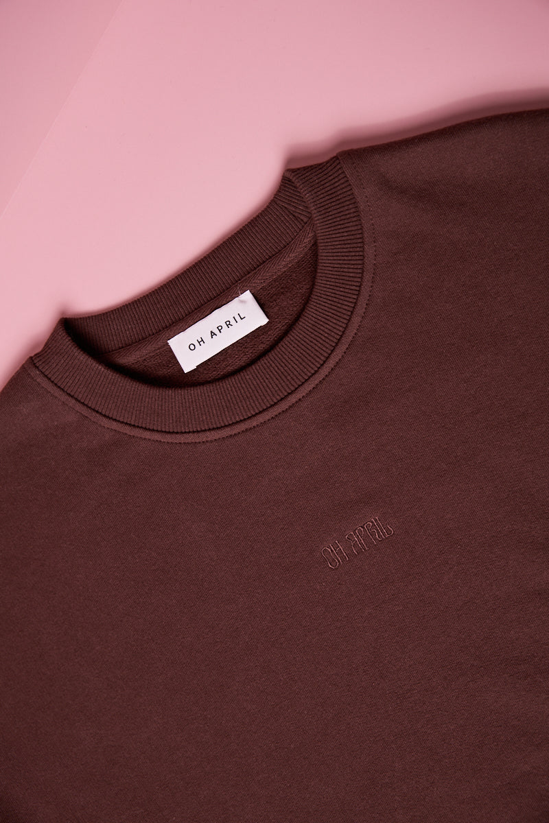 Regular Sweater Mental Health Brown