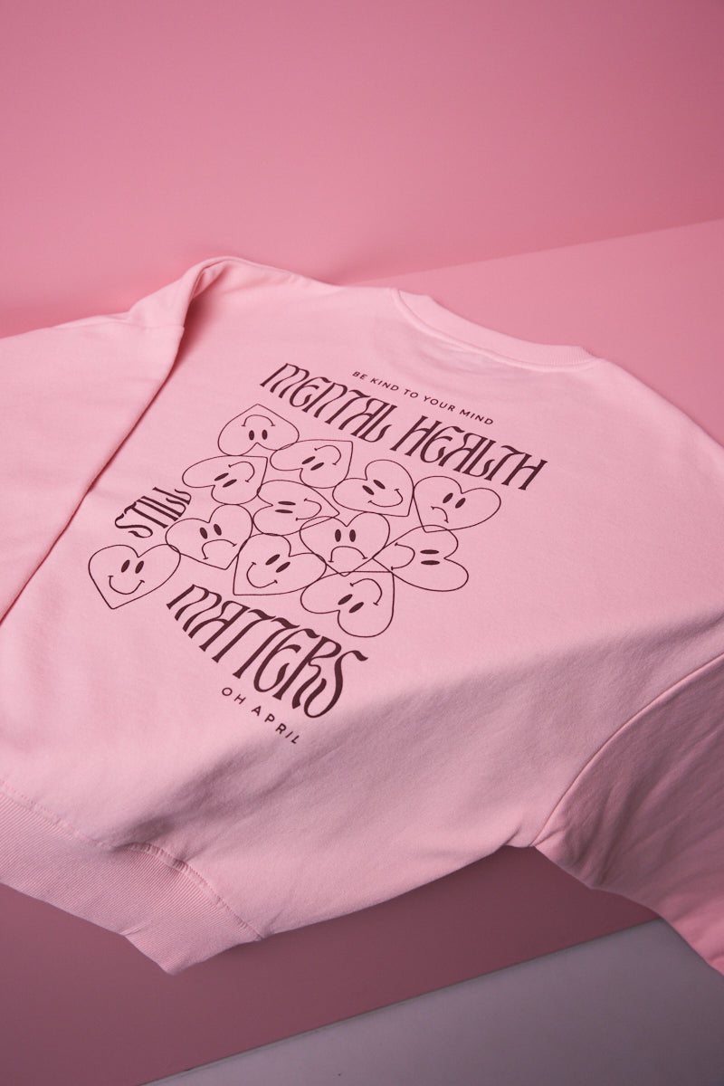 Regular Sweater Mental Health Rose