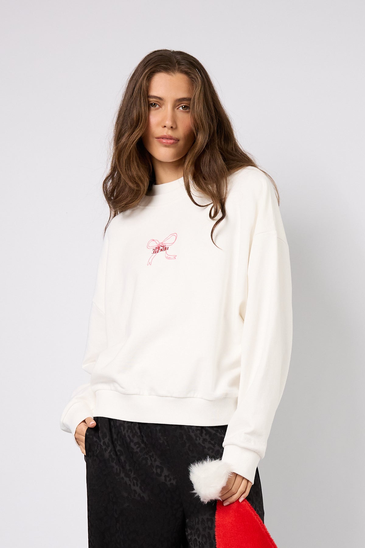 Regular Sweater Shine Bright White