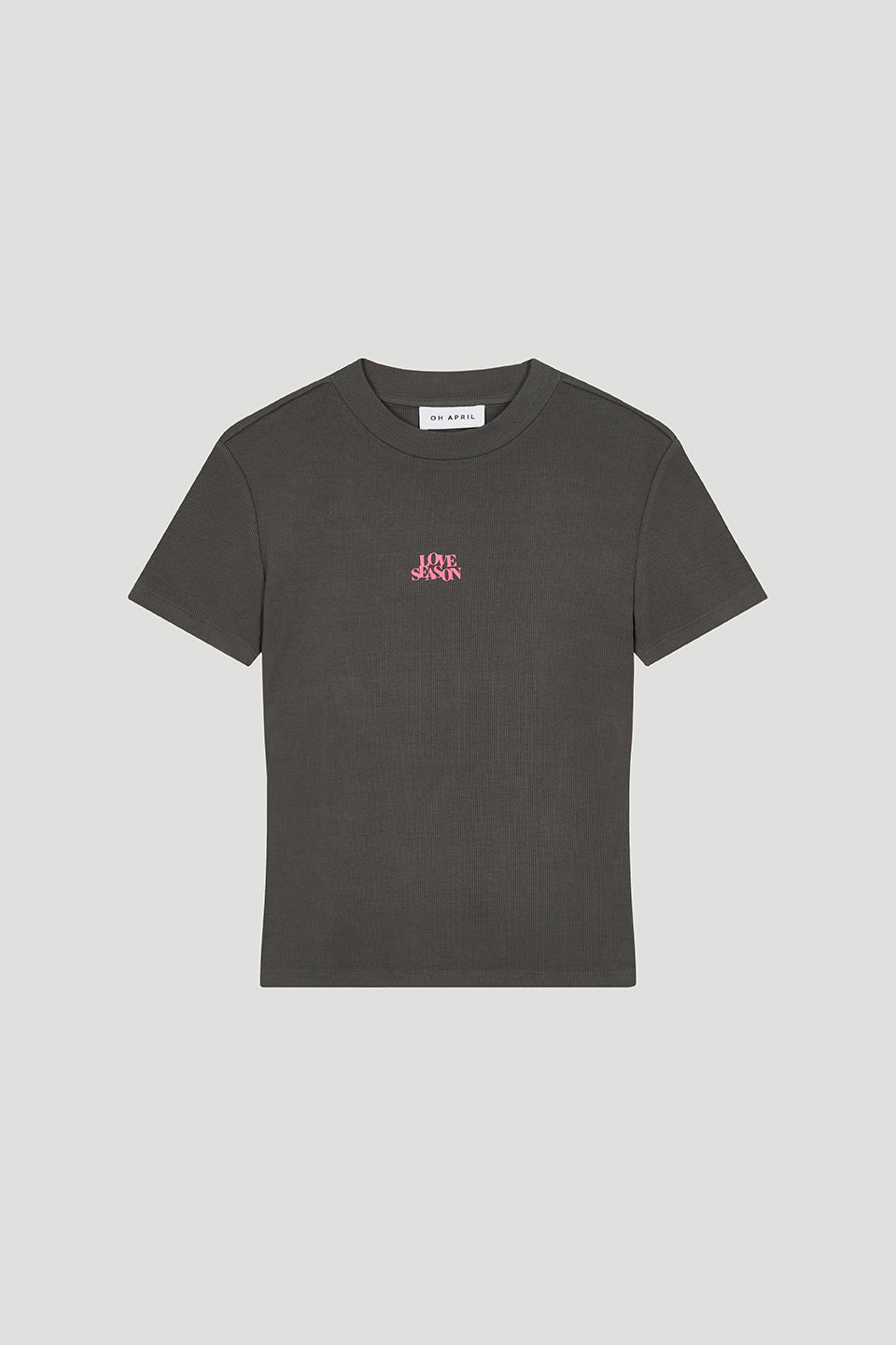 Regular T-Shirt Love Season Graphite