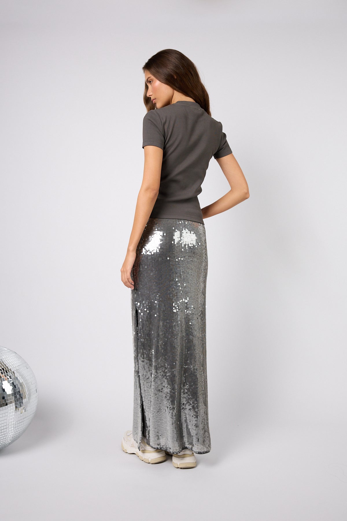 Regular T-Shirt Love Season Graphite