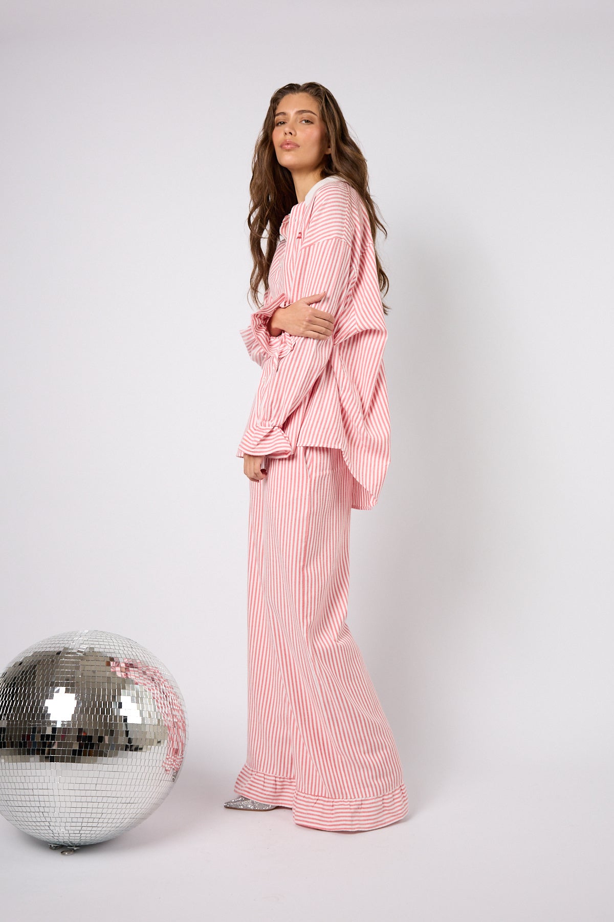 Ruby Pants White/Crimson