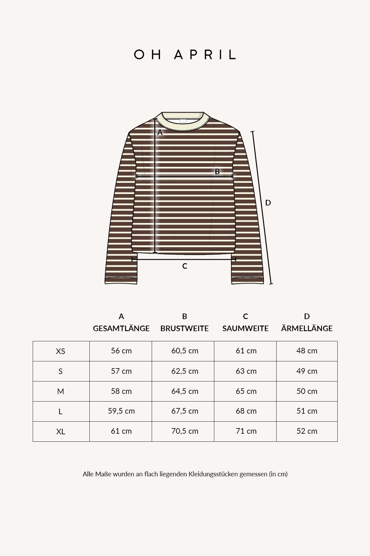 Regular Longsleeve Dark Brown Stripe