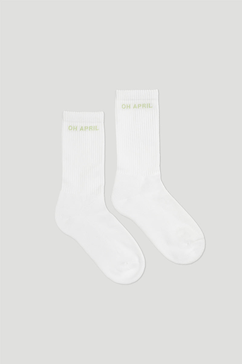 Steffi Socks OH APRIL Soft Green