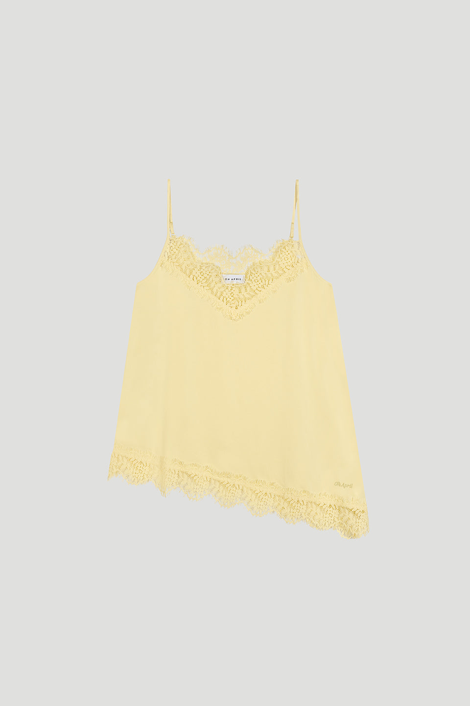 Tami Satin Top Butter Yellow