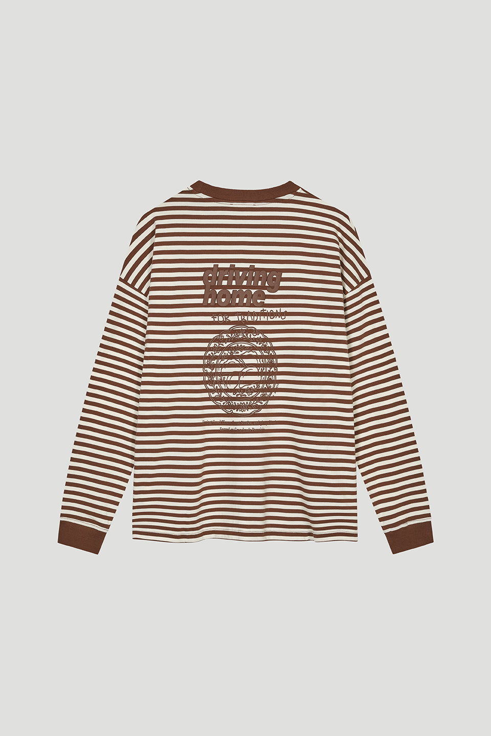 Venetia Striped Longsleeve Brown/Beige