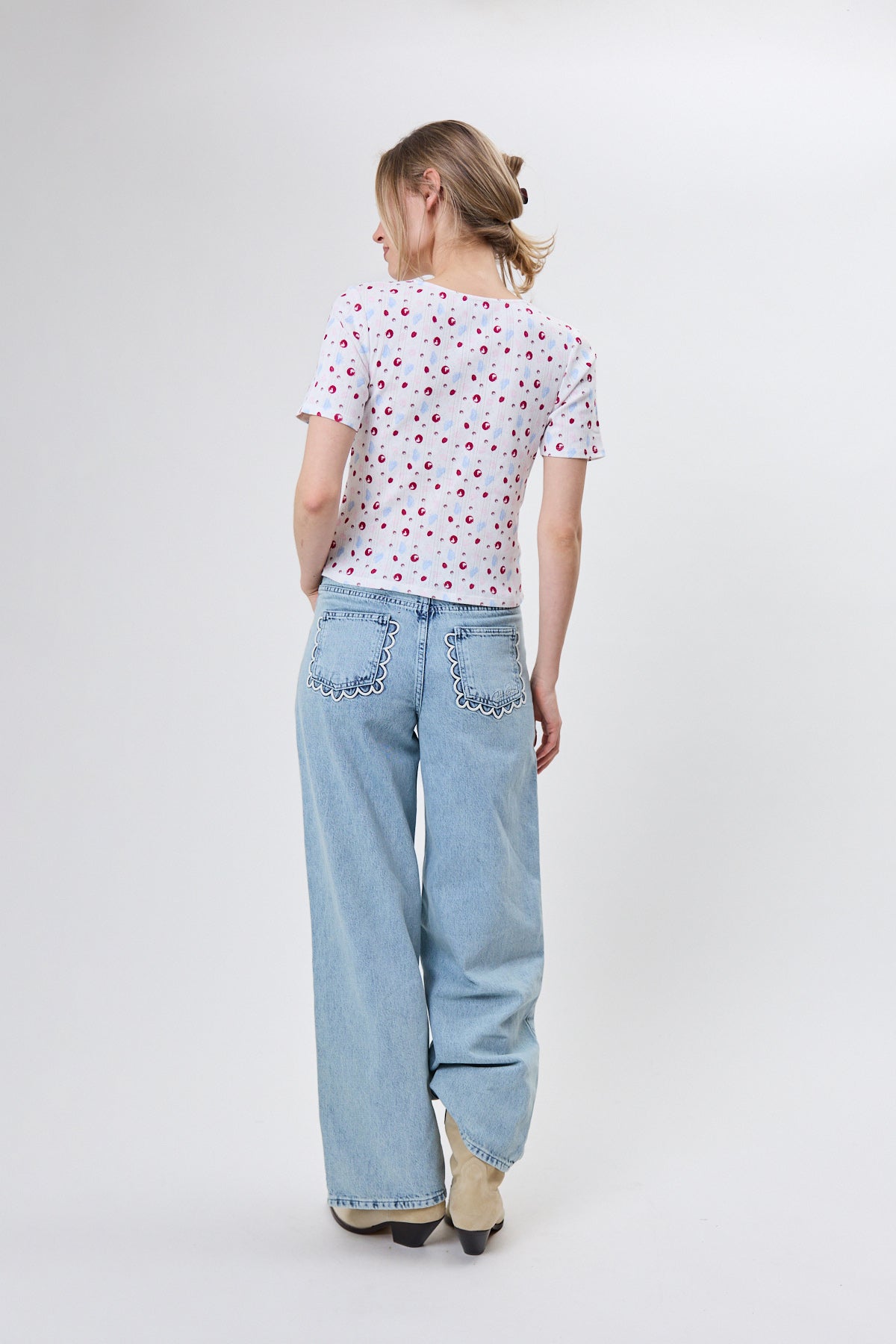 Vianne Tight T-Shirt Multicolor Fruit