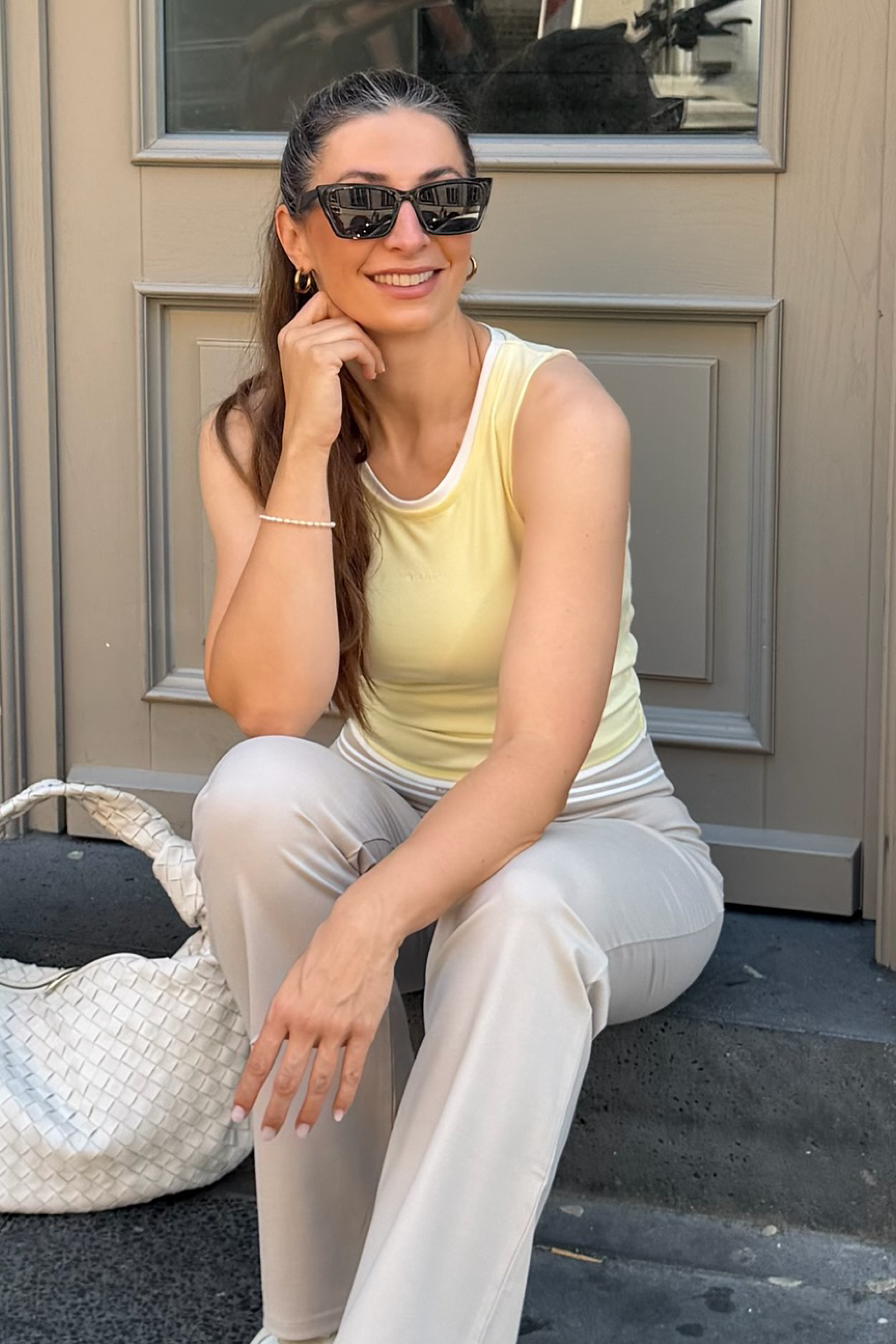 Eden Tanktop Butter Yellow