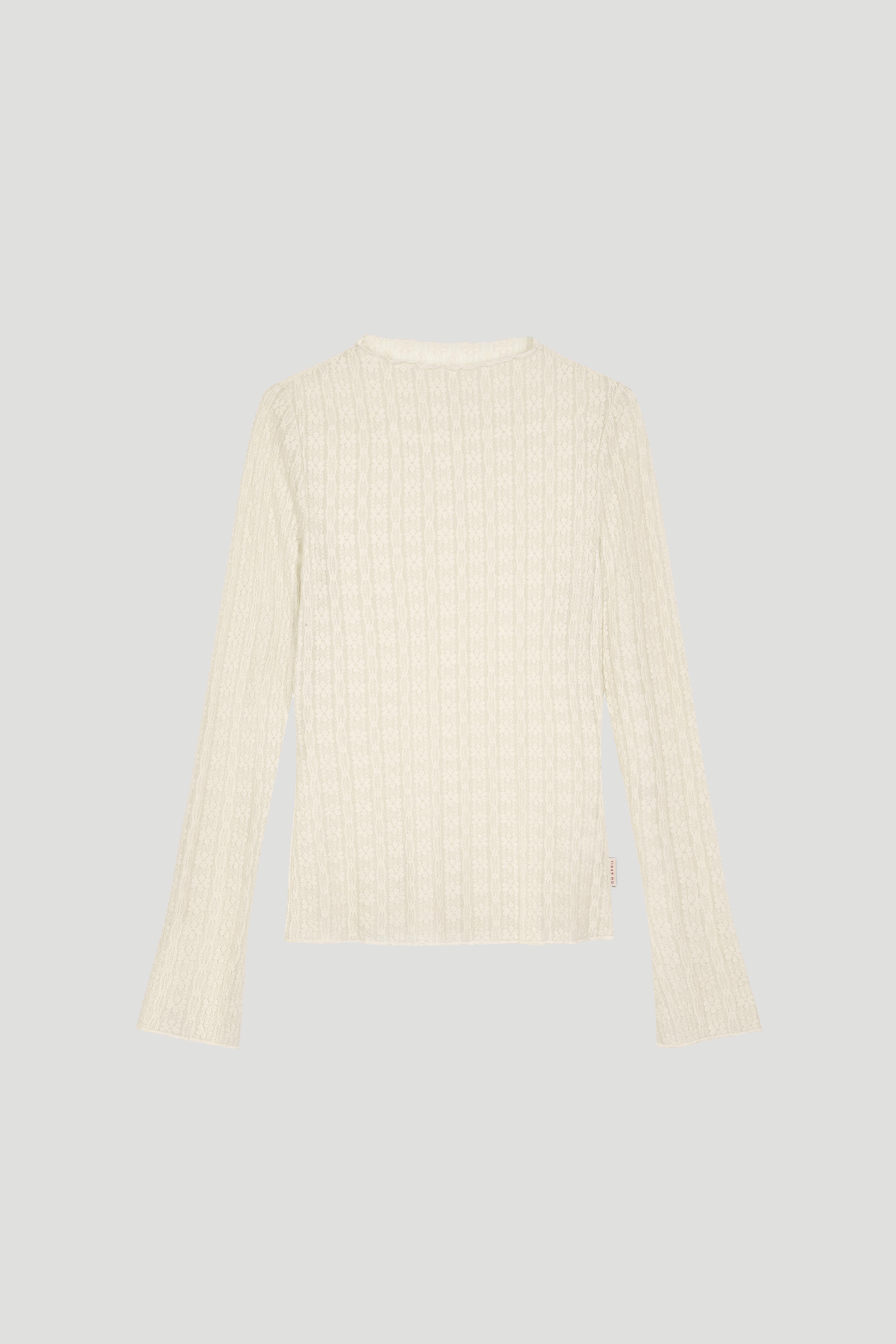 Pre-Order: Zahara Lace Longsleeve Off White