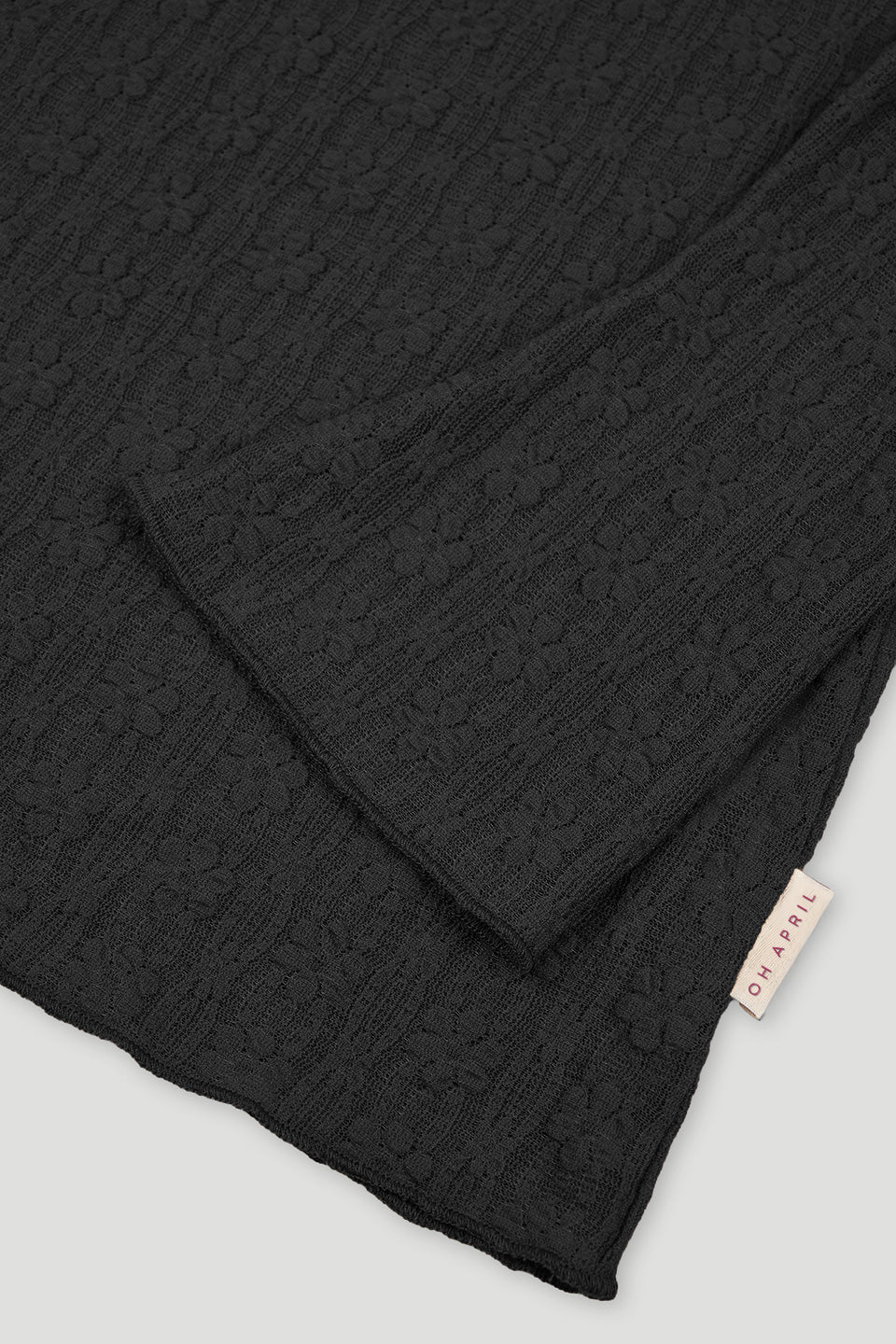 Pre-Order: Zahara Lace Longsleeve Black