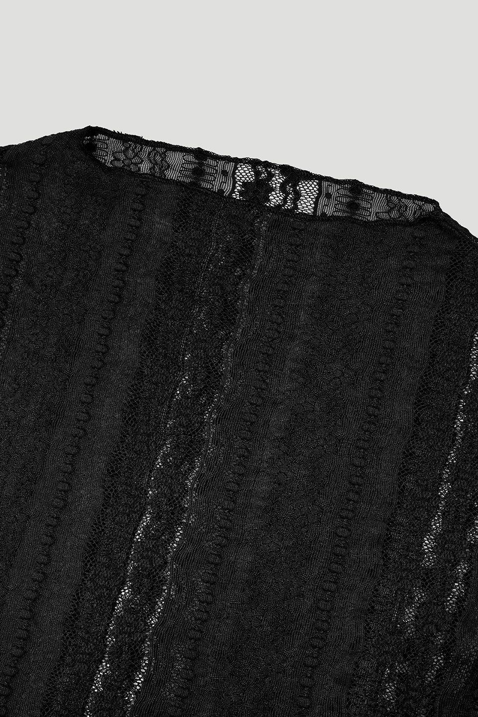 Zahara Lace Longsleeve Black