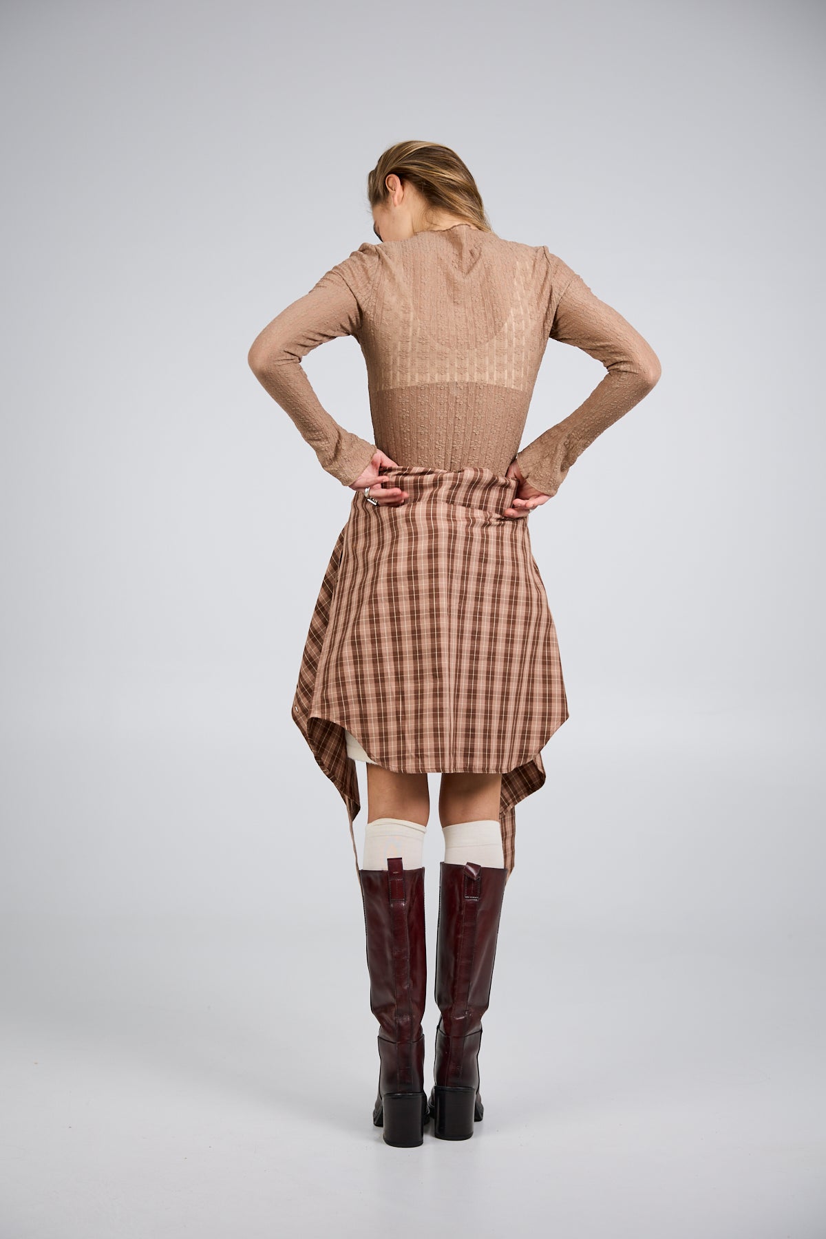 Zahara Lace Longsleeve Almond Mist