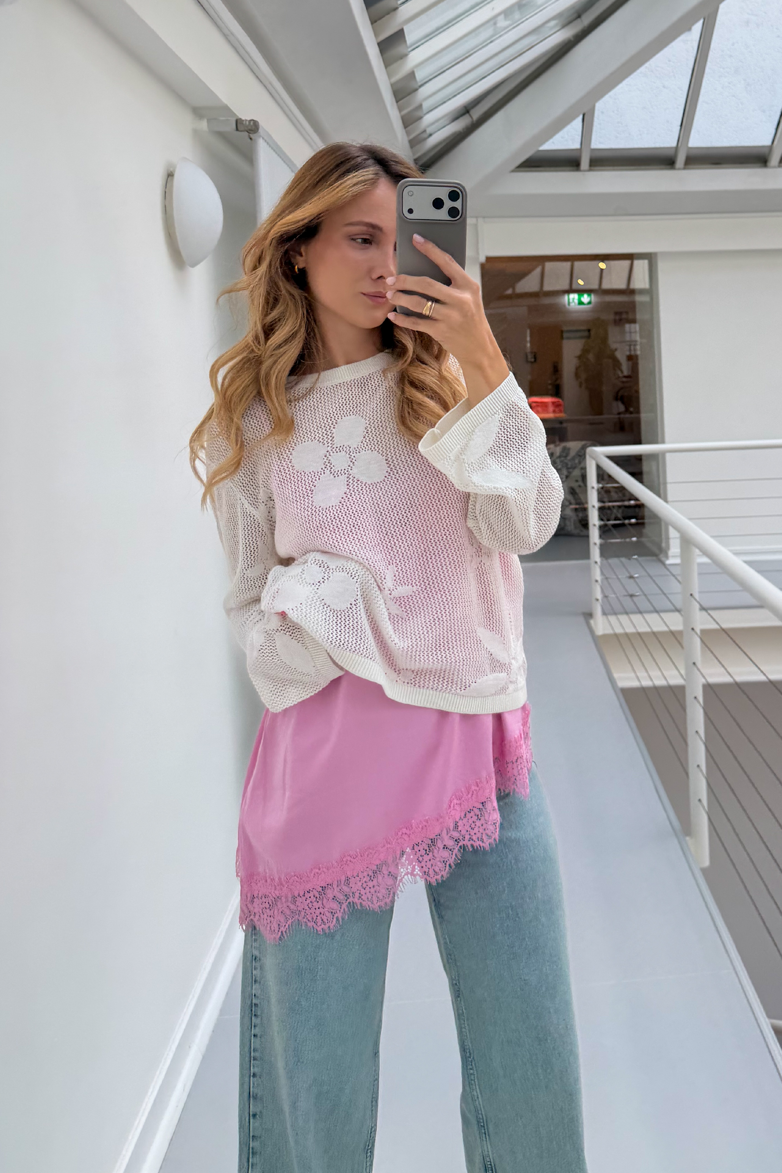 Ronja Knit Jumper Beige