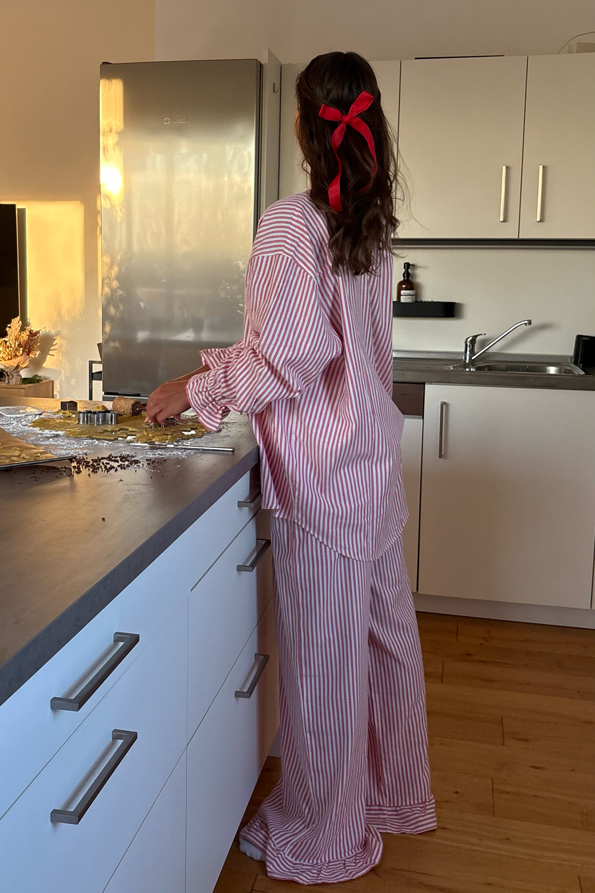 Ruby Pants White/Crimson