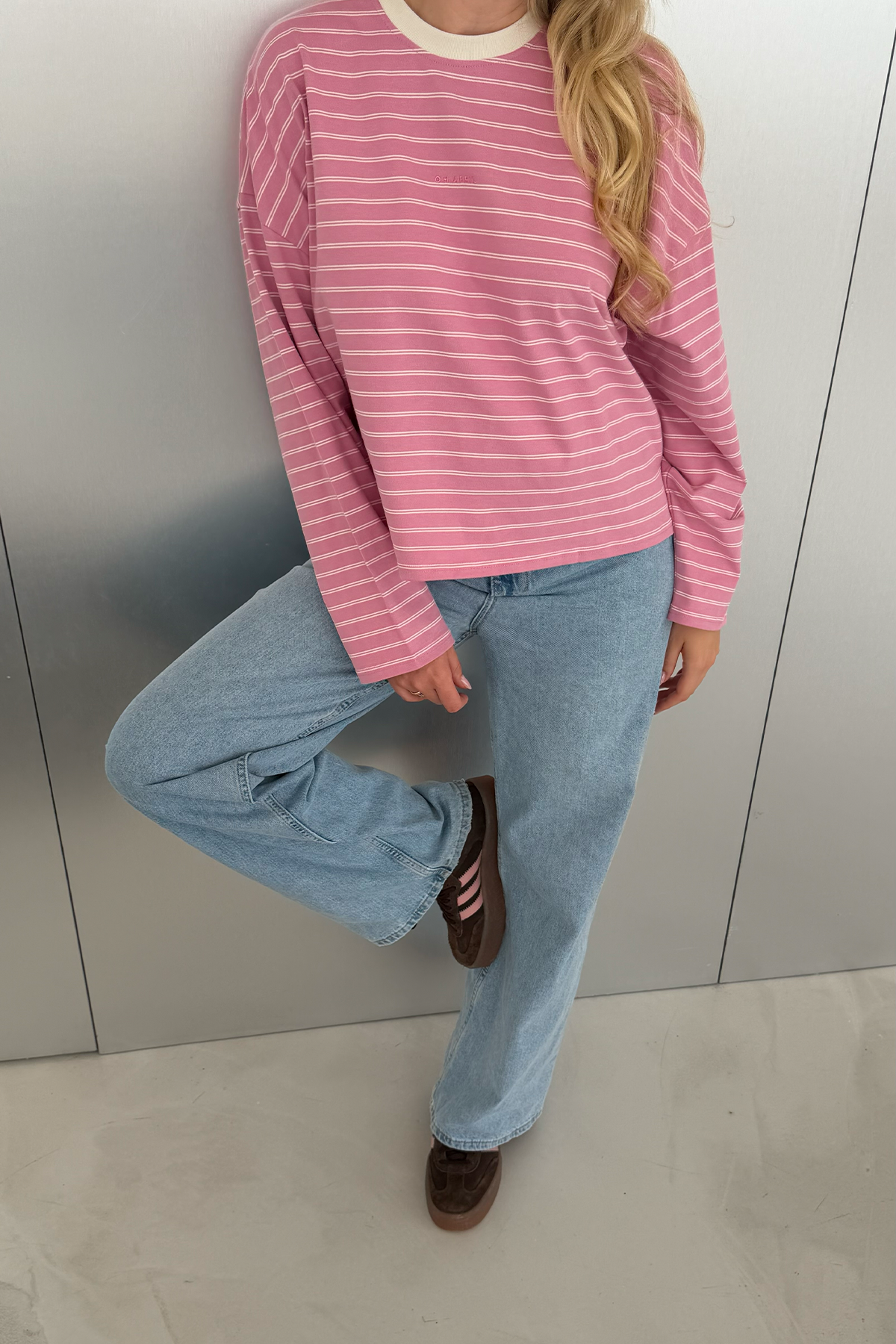 Regular Longsleeve Pink Stripe