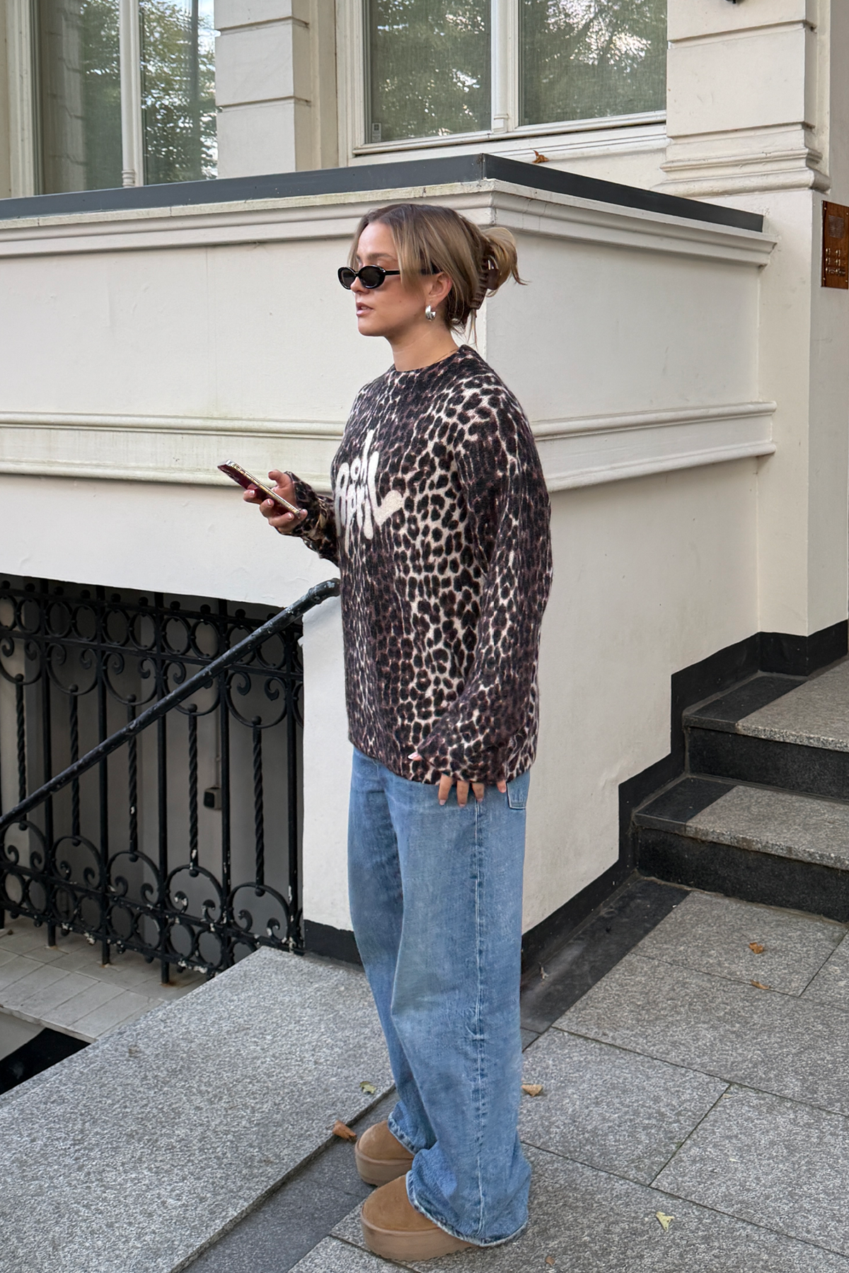 Moani Jumper Leo Cherrywood