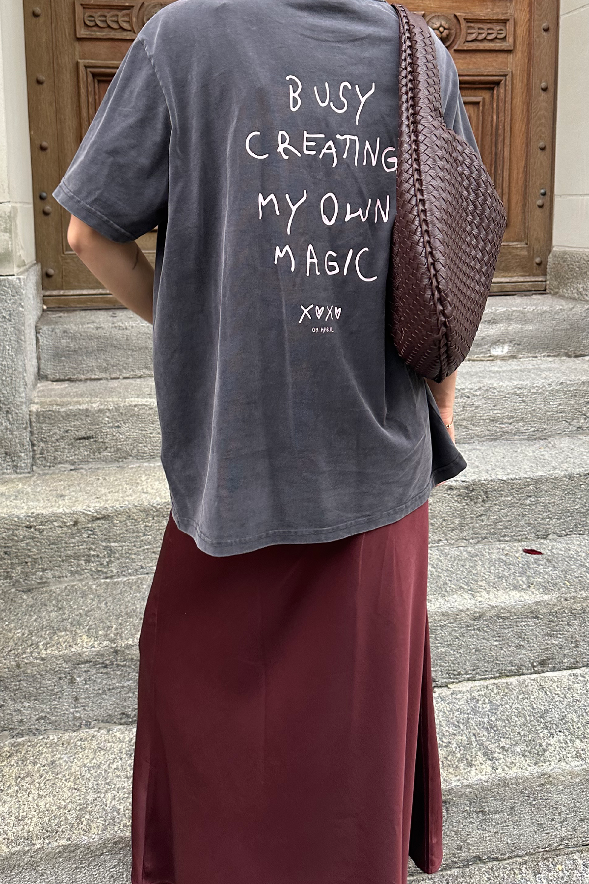 BF T-Shirt Own Magic Dark Grey