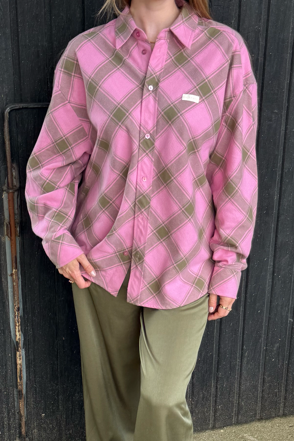 Vivian Shirt Olive Check