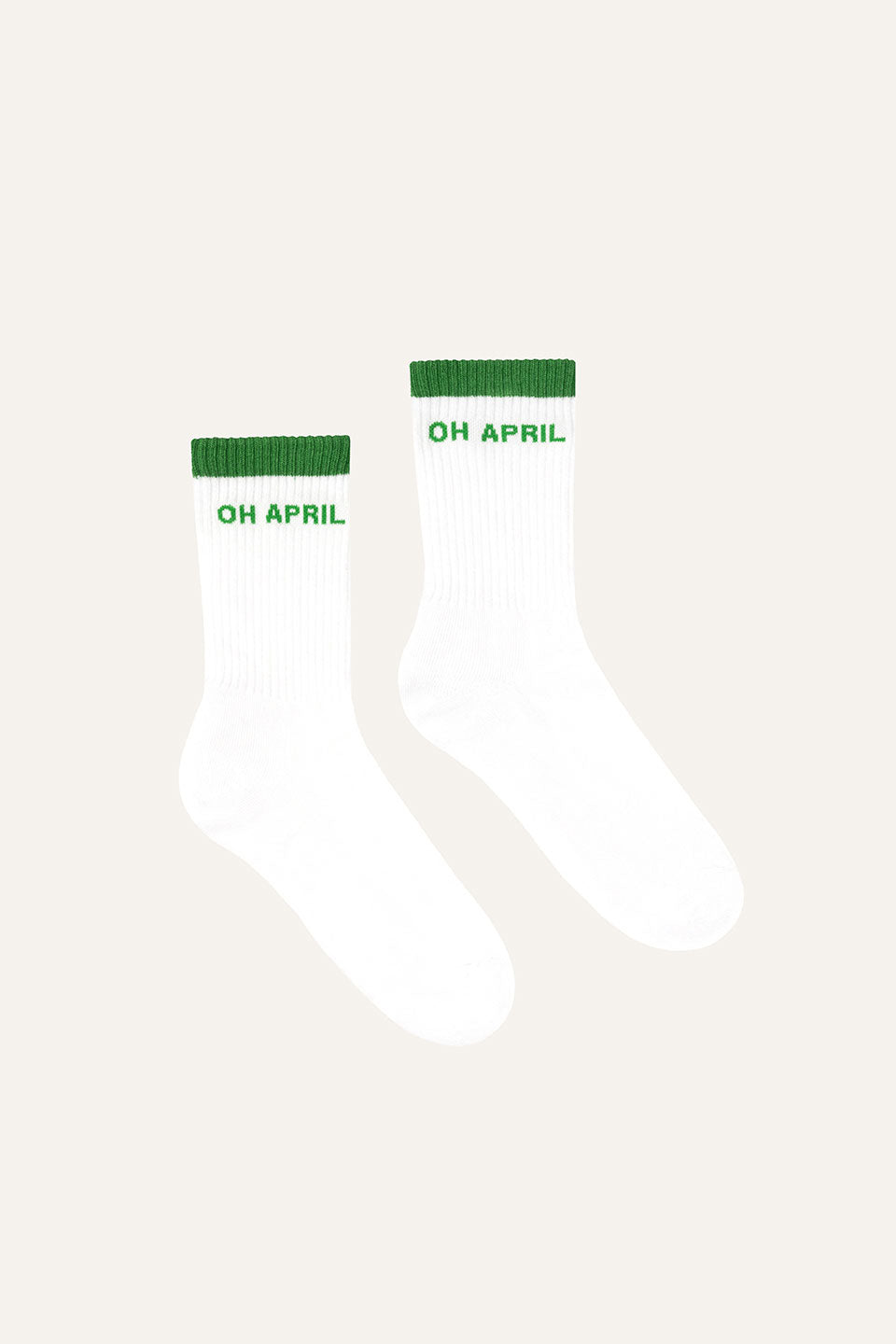 Socken Logo Grün