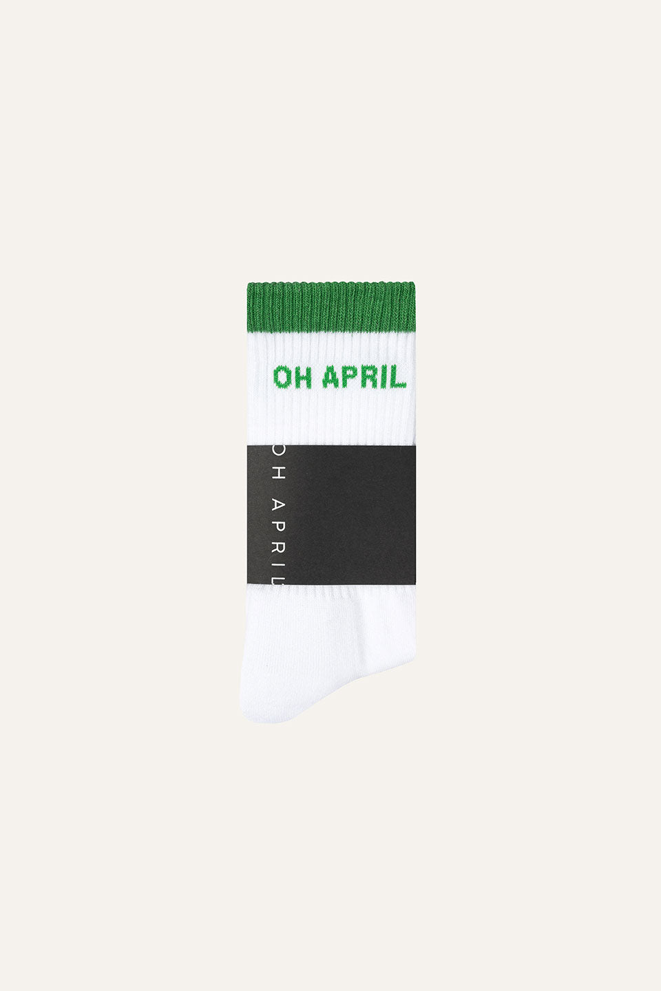 Socken Logo Grün