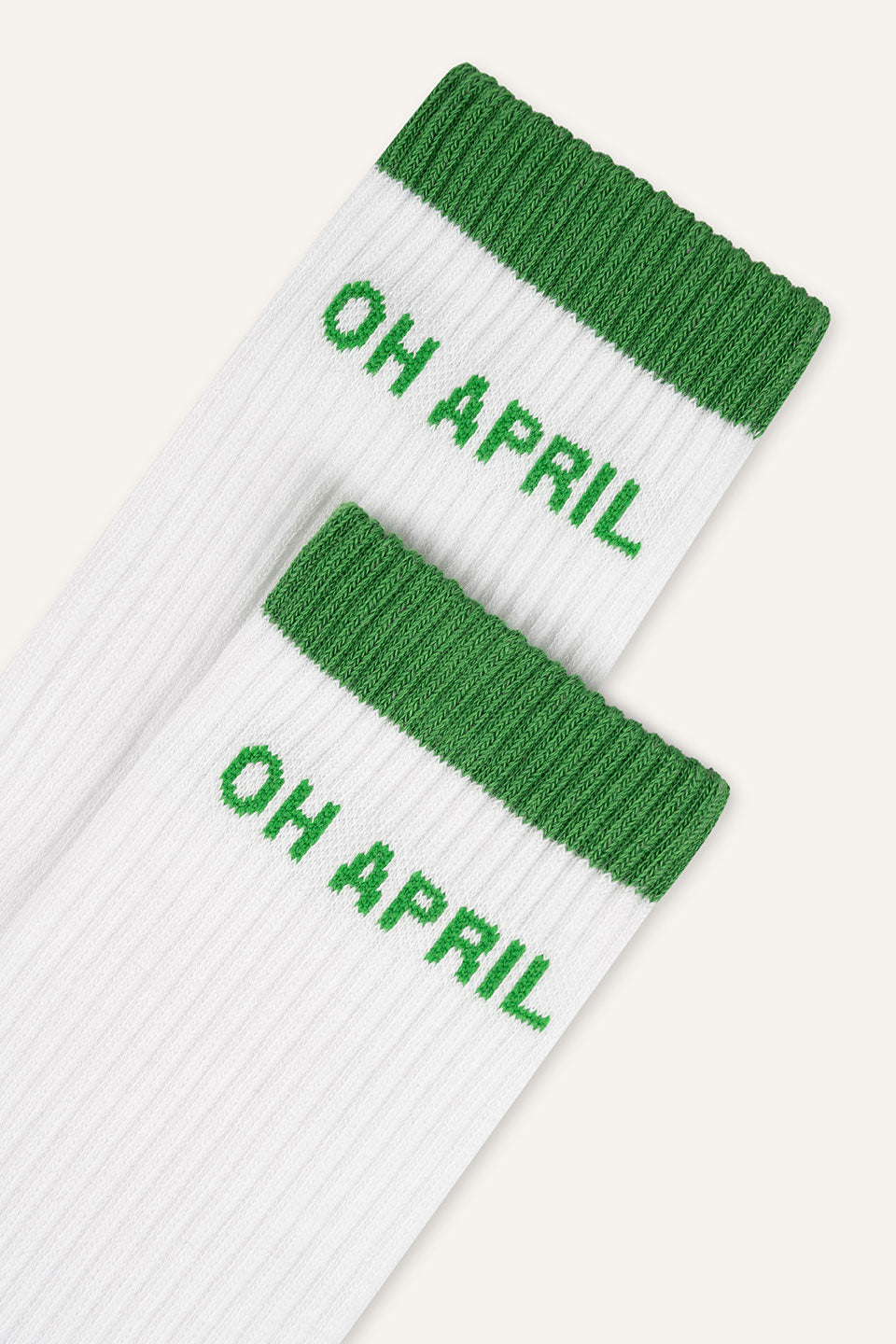 Socken Logo Grün