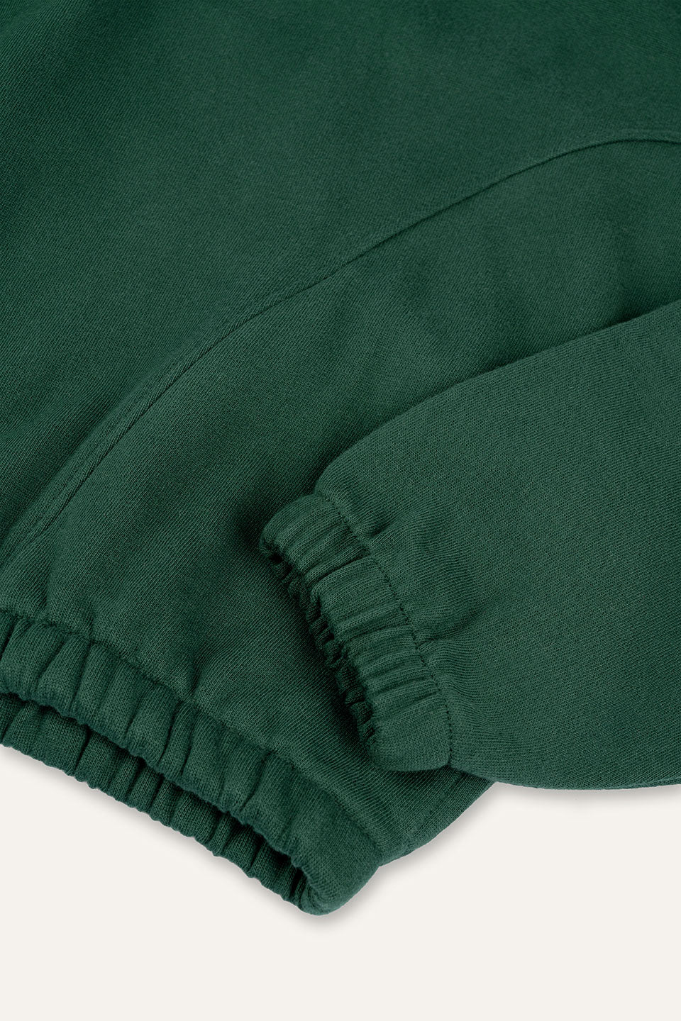 Evie Zipper Sweater Forest Green