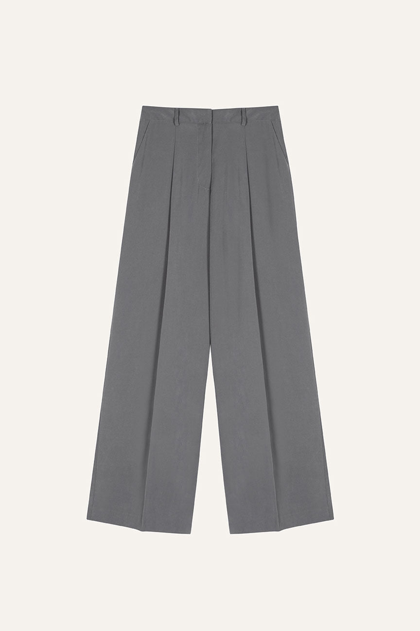 Erin Tailored Pants Dark Grey